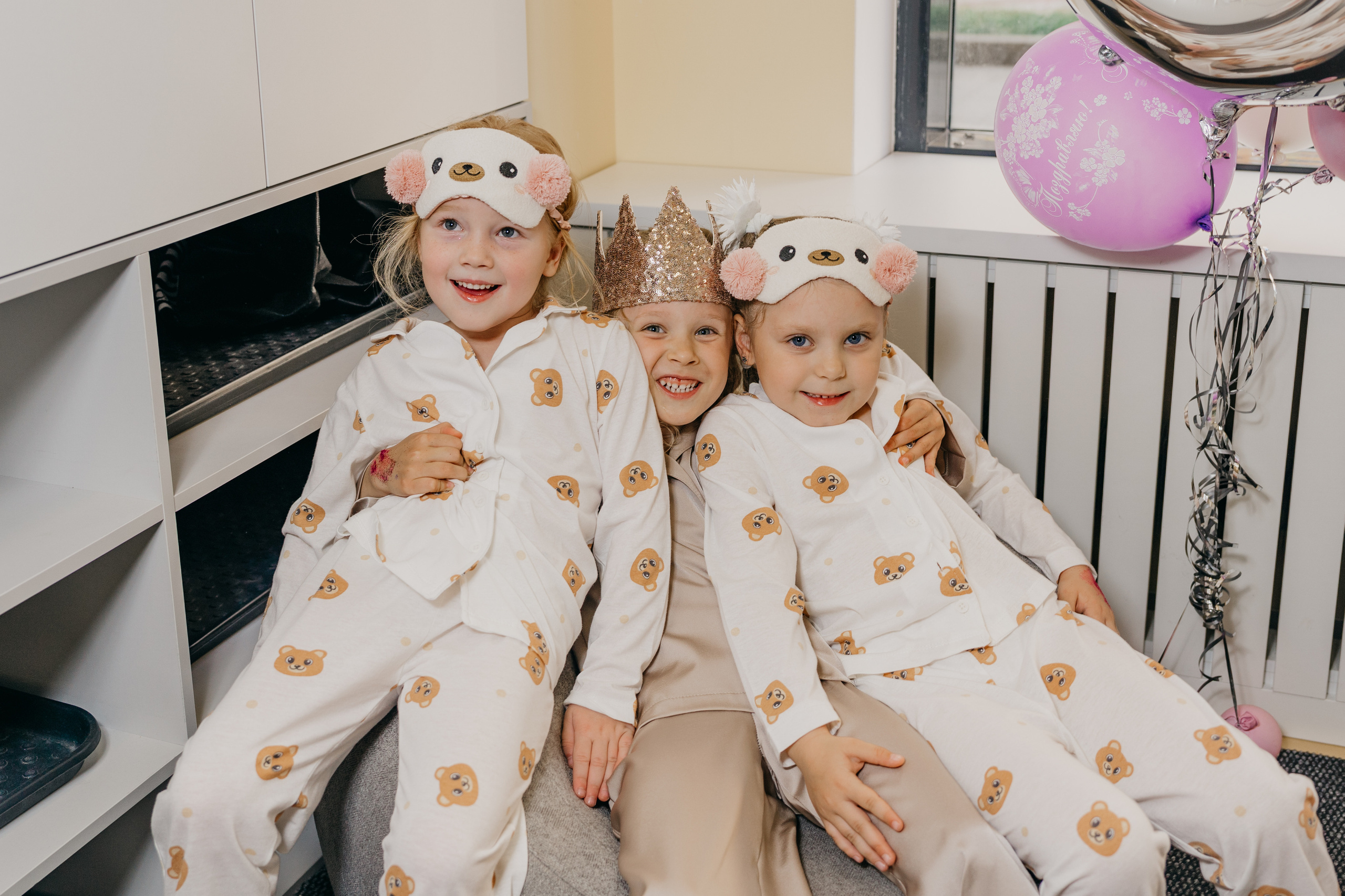 Пижамная вечеринка, Веронике 6 лет. Фотограф Никита Комаров