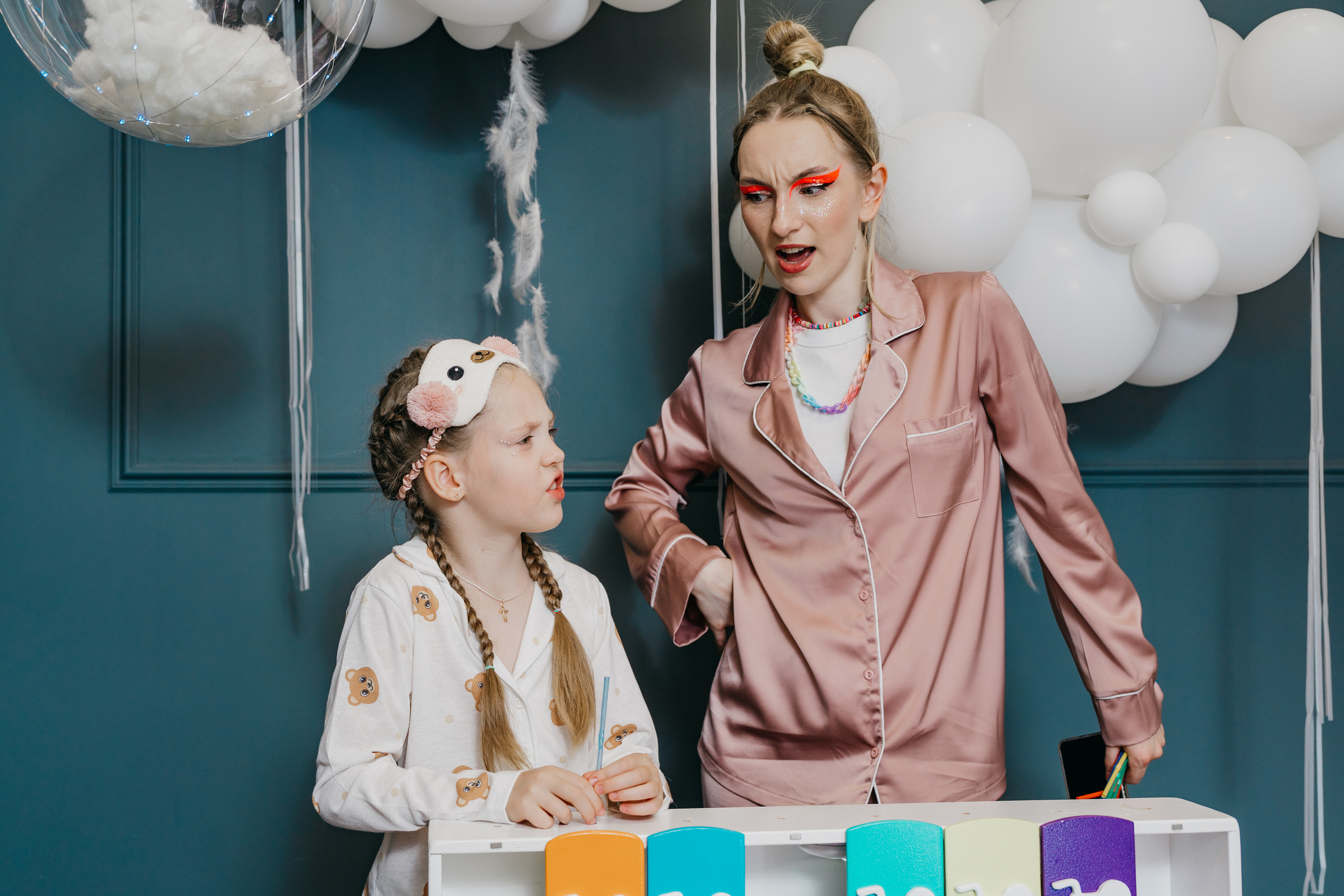 Пижамная вечеринка, Веронике 6 лет. Фотограф Никита Комаров