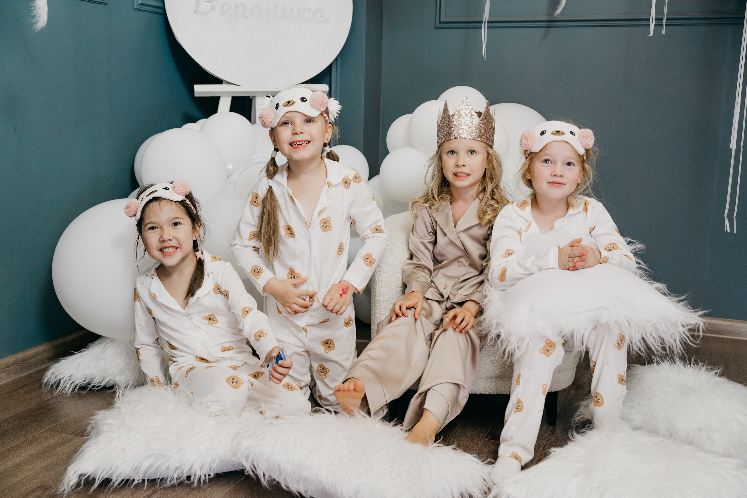 Пижамная вечеринка, Веронике 6 лет. Фотограф Никита Комаров