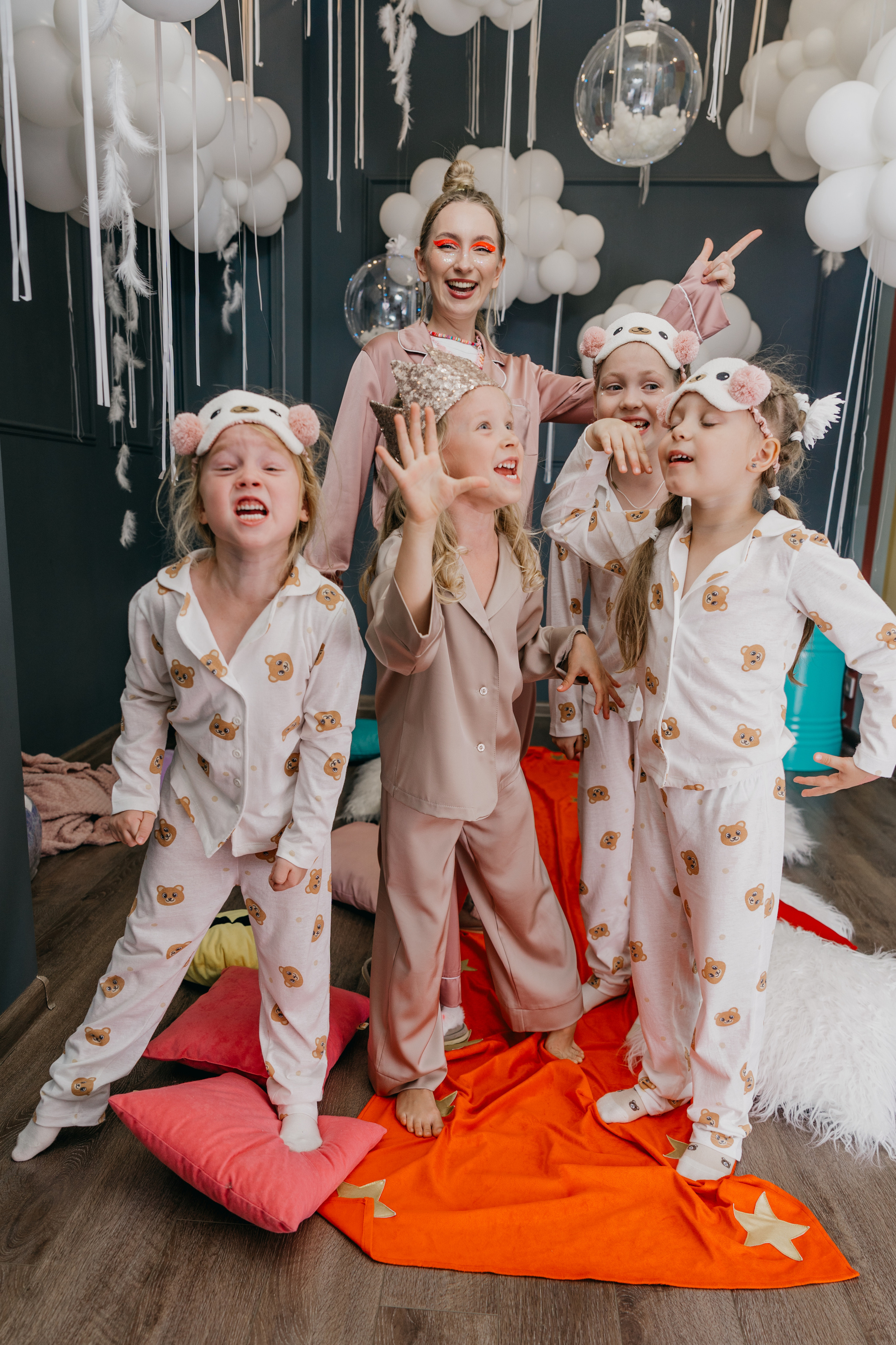 Пижамная вечеринка, Веронике 6 лет. Фотограф Никита Комаров