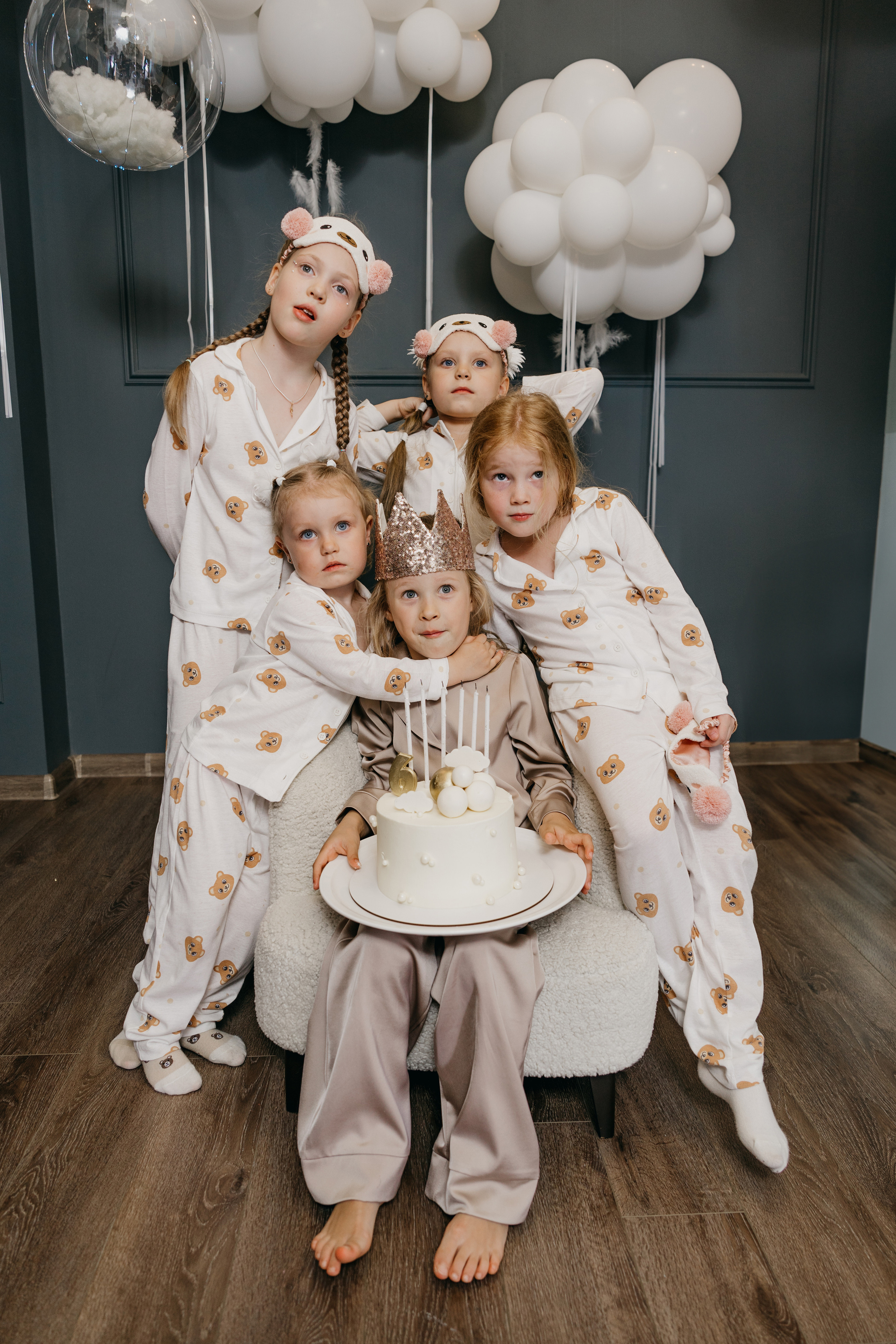 Пижамная вечеринка, Веронике 6 лет. Фотограф Никита Комаров