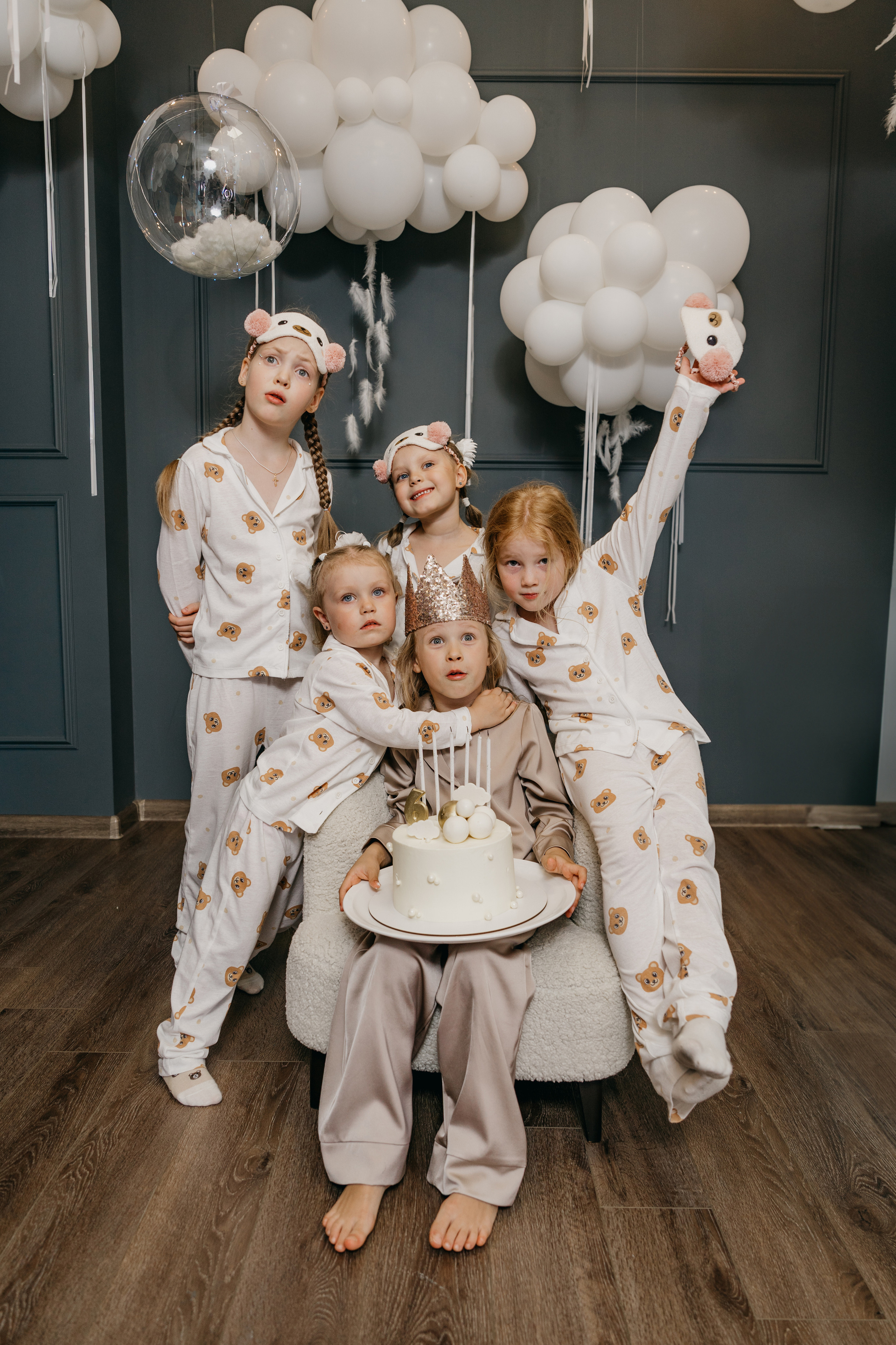 Пижамная вечеринка, Веронике 6 лет. Фотограф Никита Комаров