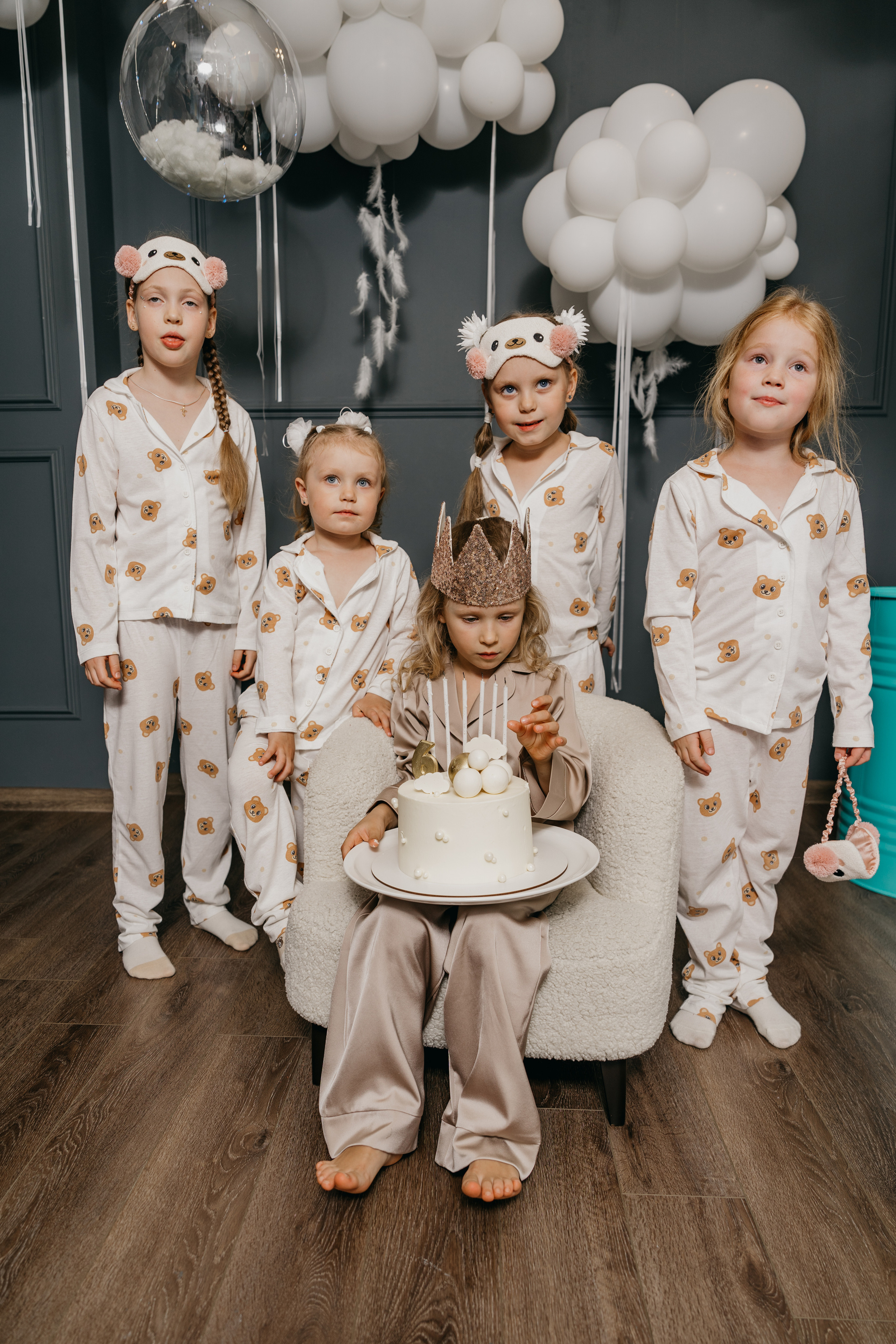 Пижамная вечеринка, Веронике 6 лет. Фотограф Никита Комаров