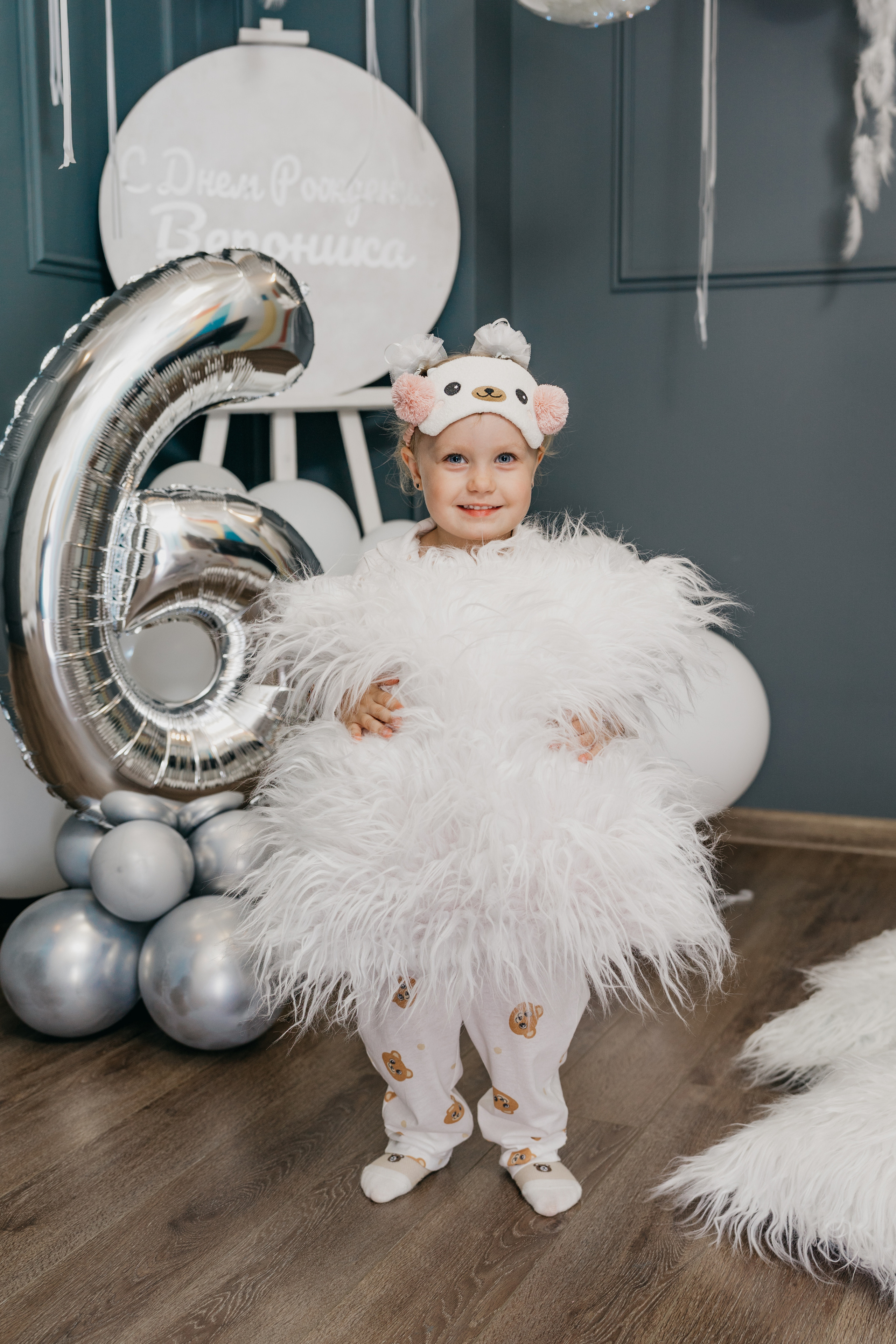 Пижамная вечеринка, Веронике 6 лет. Фотограф Никита Комаров