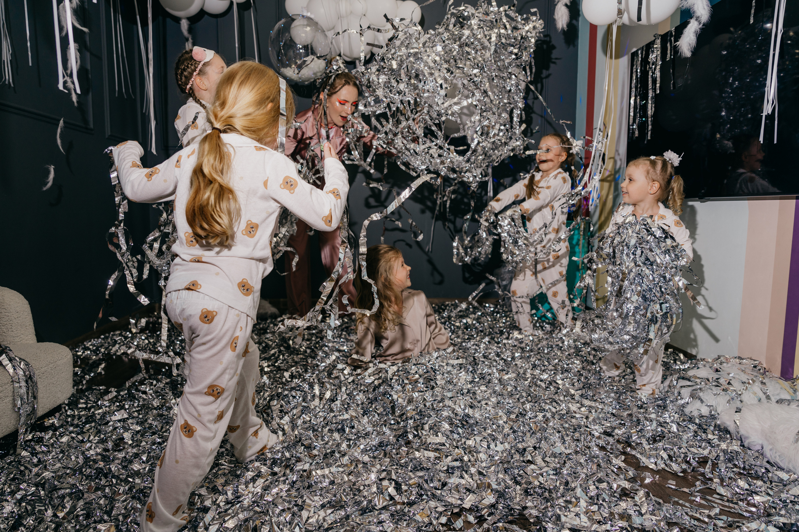 Пижамная вечеринка, Веронике 6 лет. Фотограф Никита Комаров