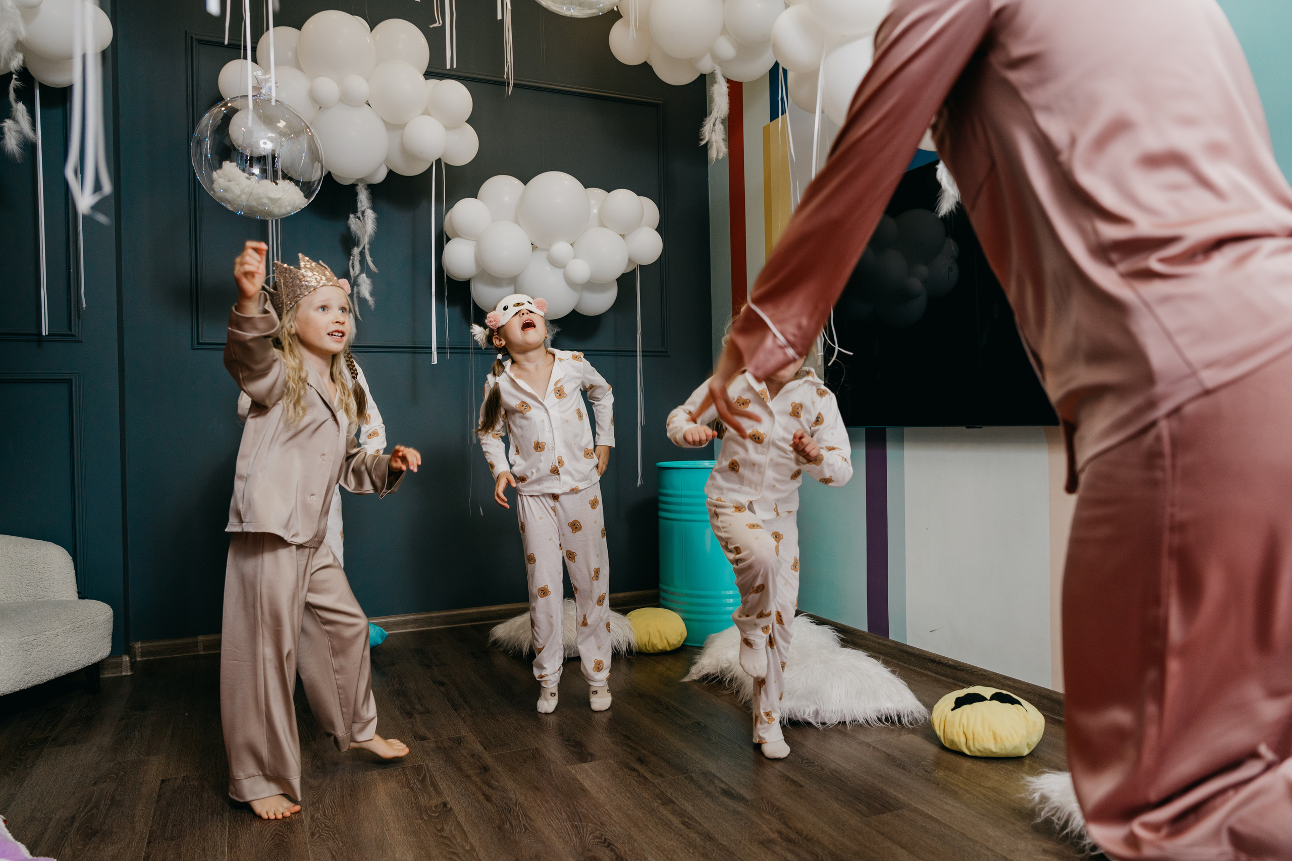 Пижамная вечеринка, Веронике 6 лет. Фотограф Никита Комаров