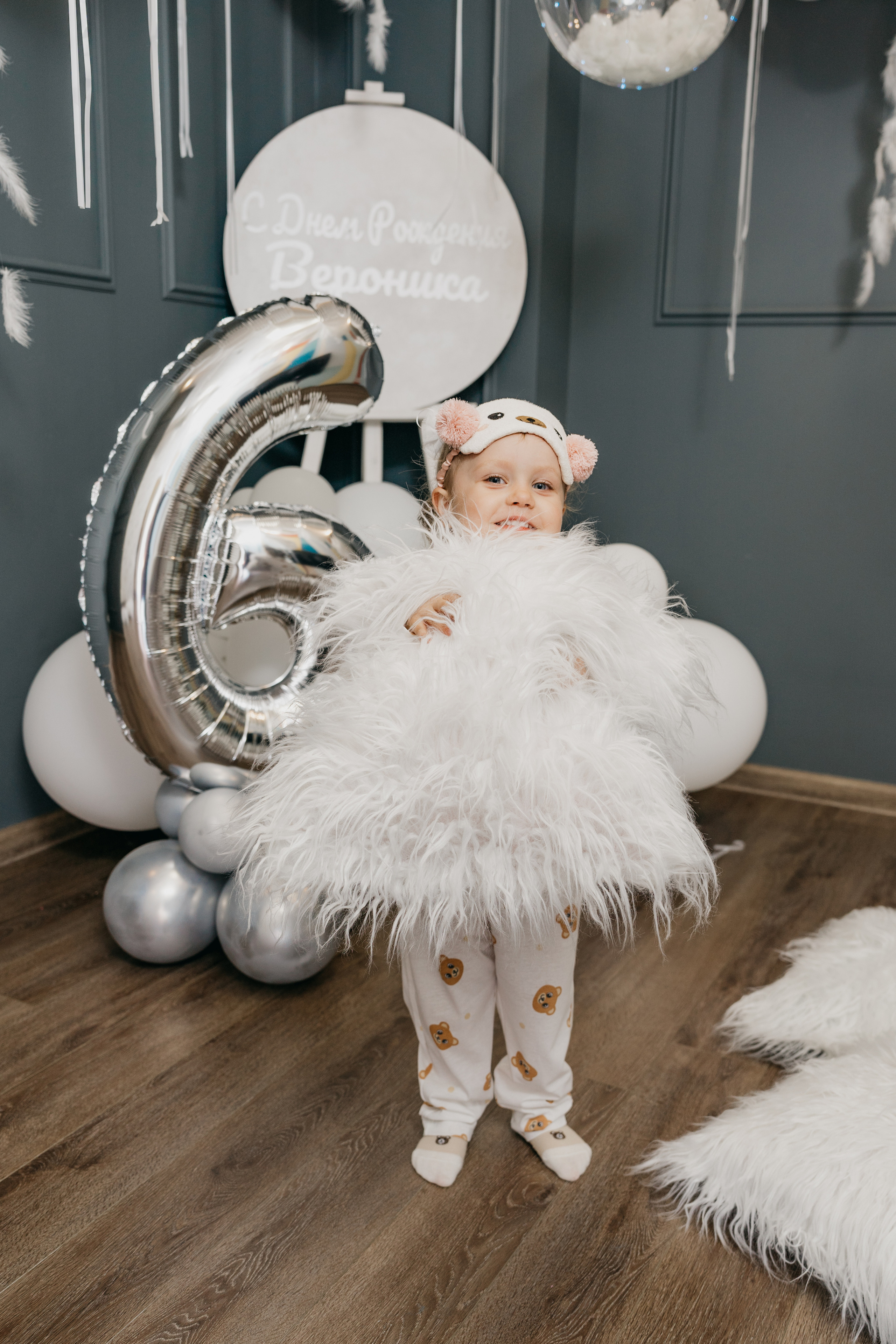 Пижамная вечеринка, Веронике 6 лет. Фотограф Никита Комаров