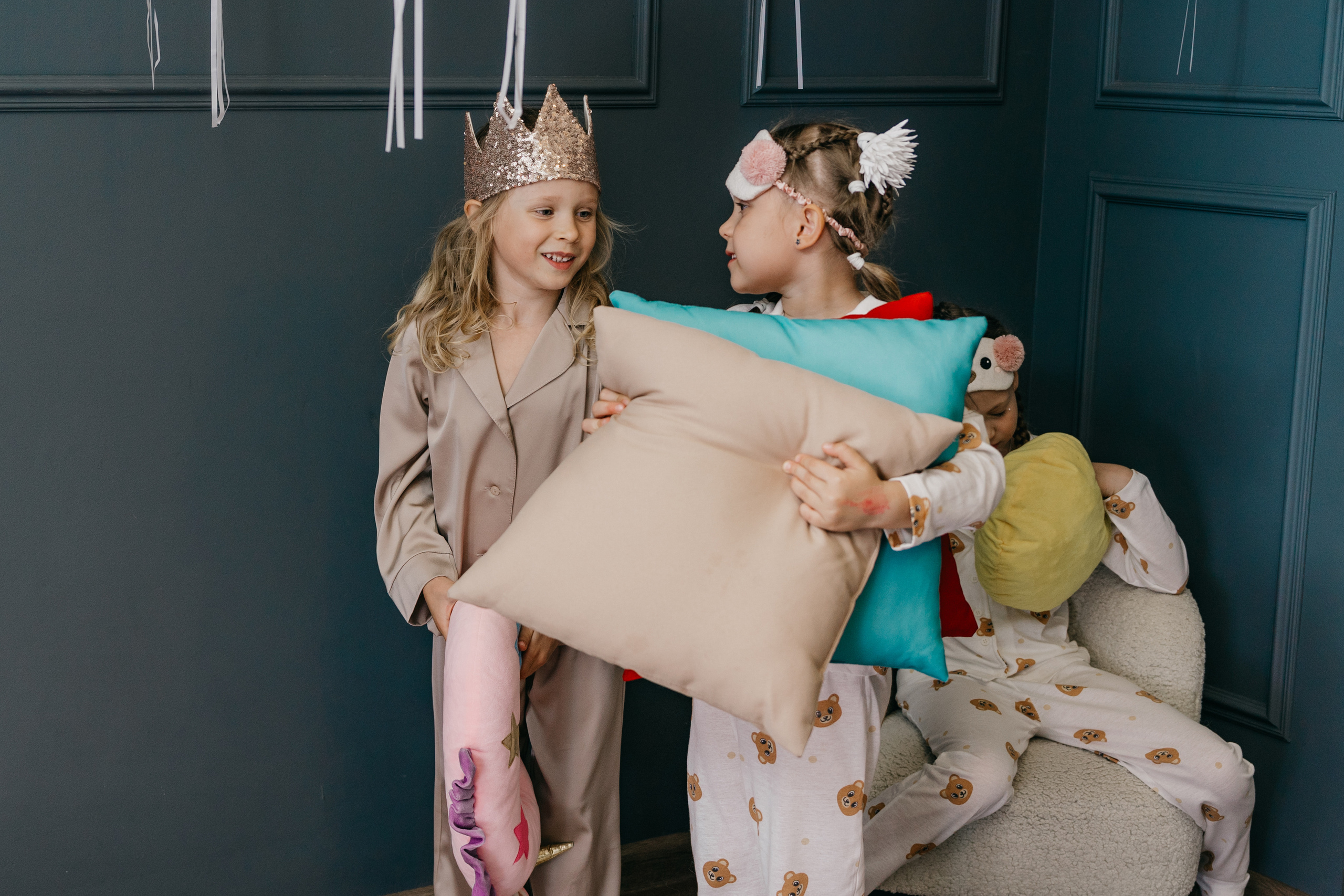 Пижамная вечеринка, Веронике 6 лет. Фотограф Никита Комаров