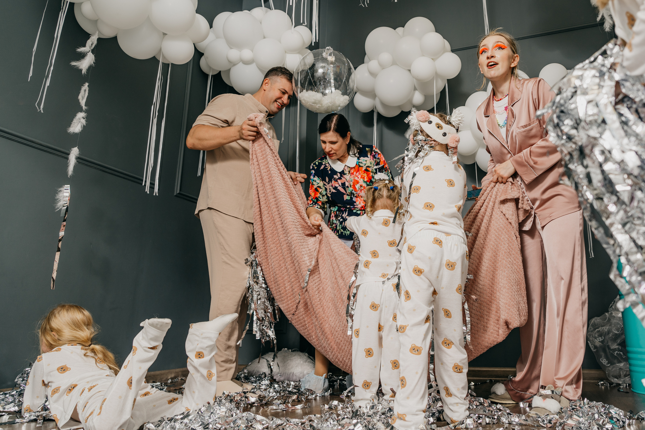 Пижамная вечеринка, Веронике 6 лет. Фотограф Никита Комаров