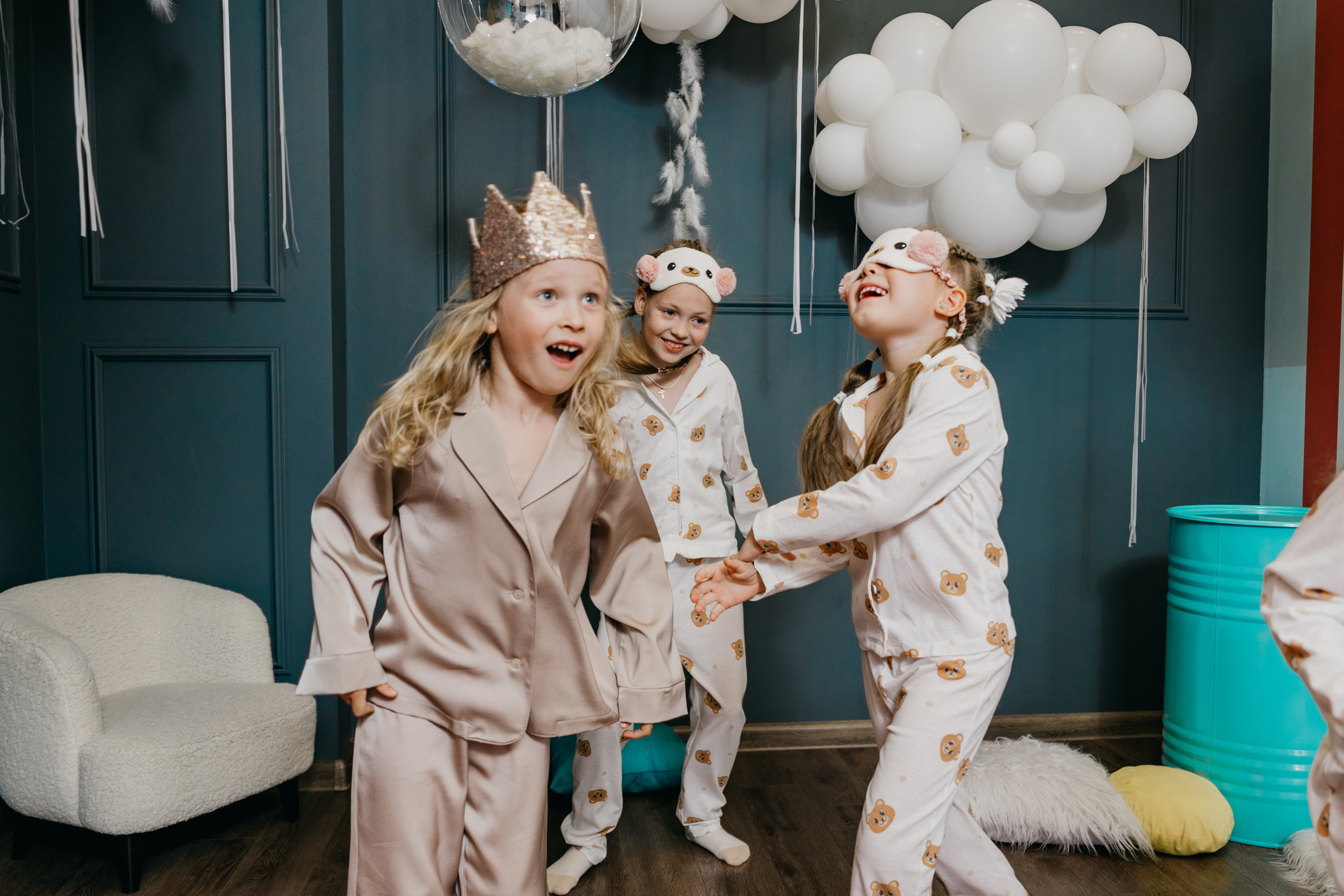 Пижамная вечеринка, Веронике 6 лет. Фотограф Никита Комаров
