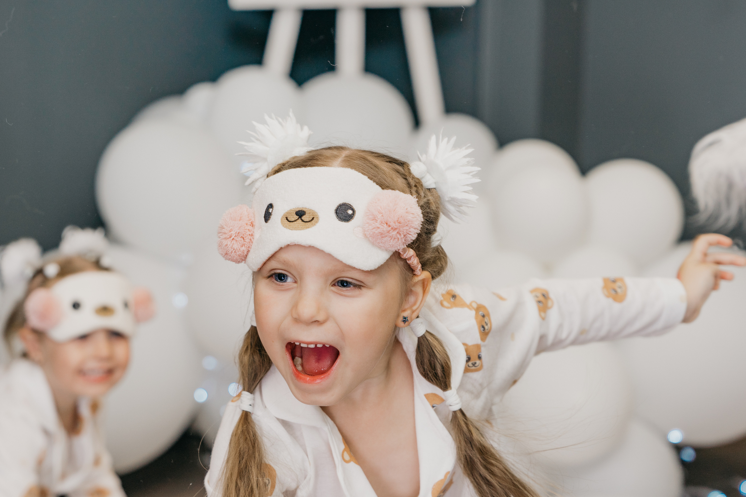 Пижамная вечеринка, Веронике 6 лет. Фотограф Никита Комаров