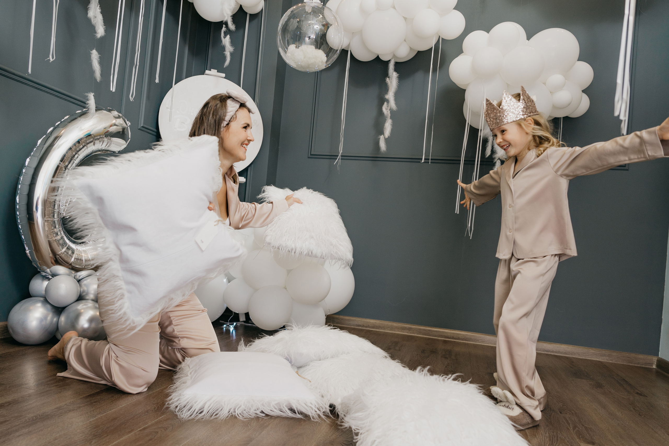 Пижамная вечеринка, Веронике 6 лет. Фотограф Никита Комаров