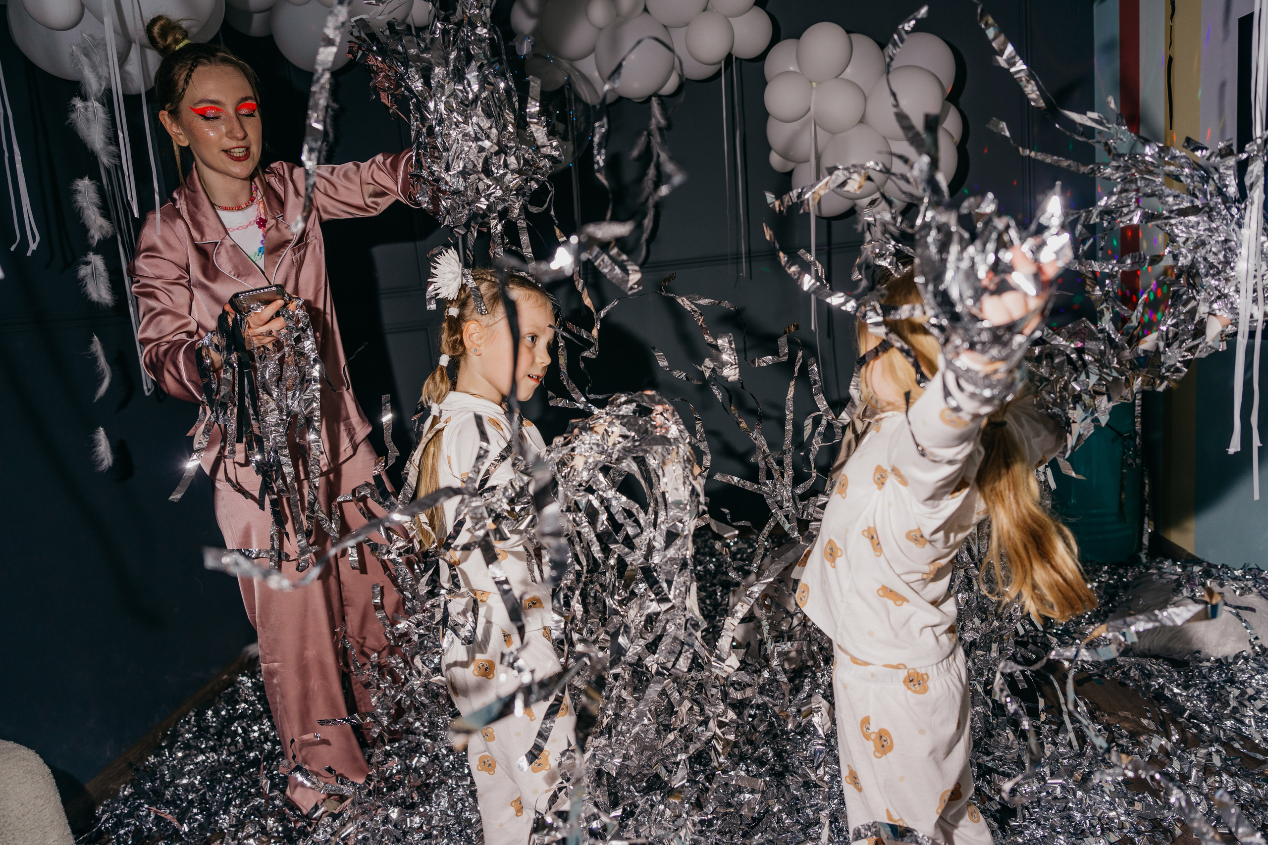 Пижамная вечеринка, Веронике 6 лет. Фотограф Никита Комаров