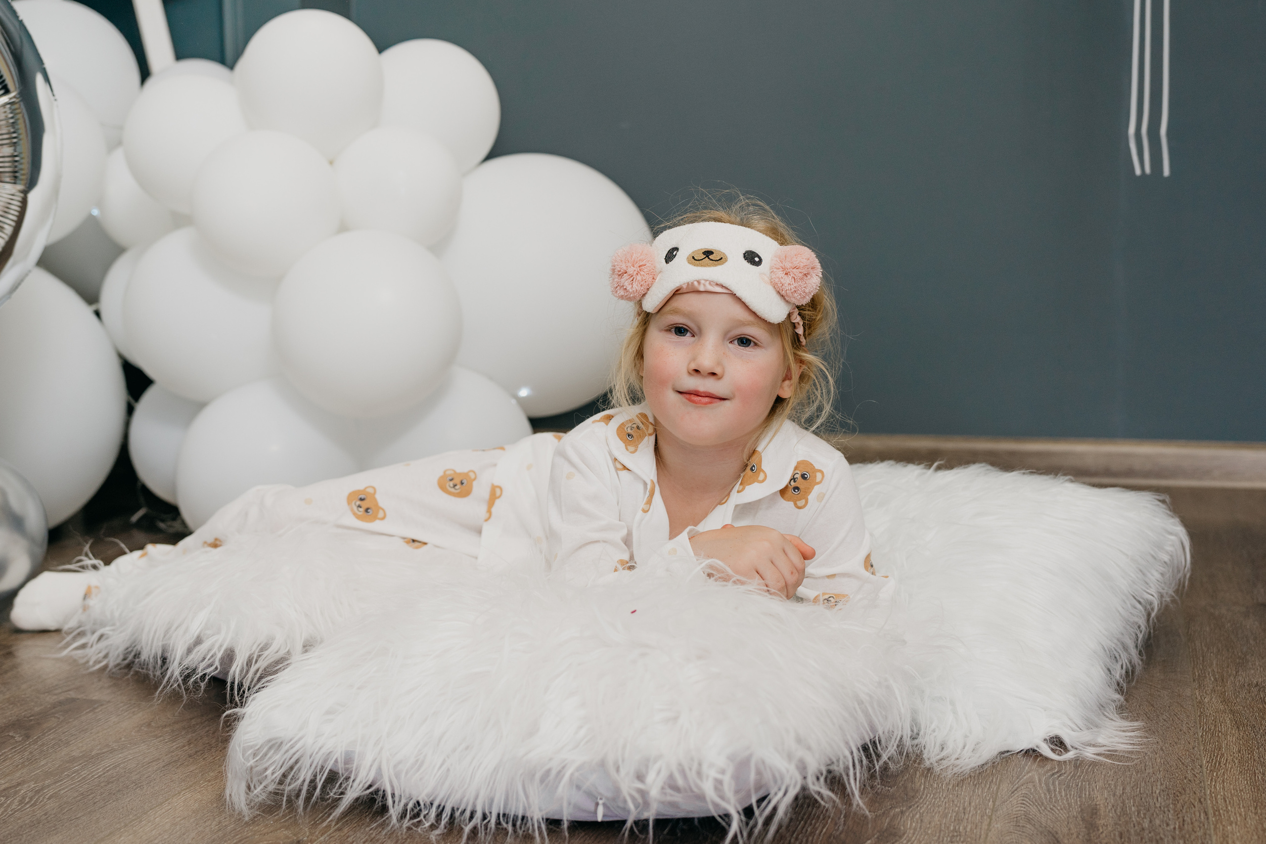 Пижамная вечеринка, Веронике 6 лет. Фотограф Никита Комаров