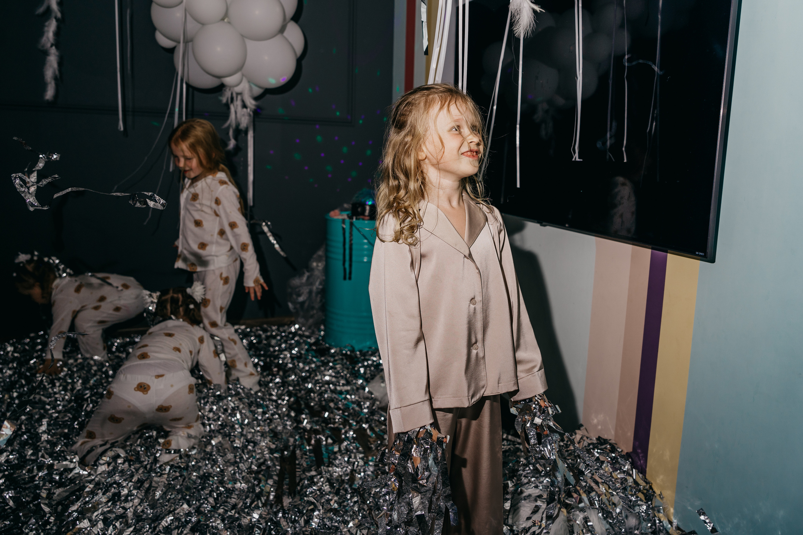 Пижамная вечеринка, Веронике 6 лет. Фотограф Никита Комаров