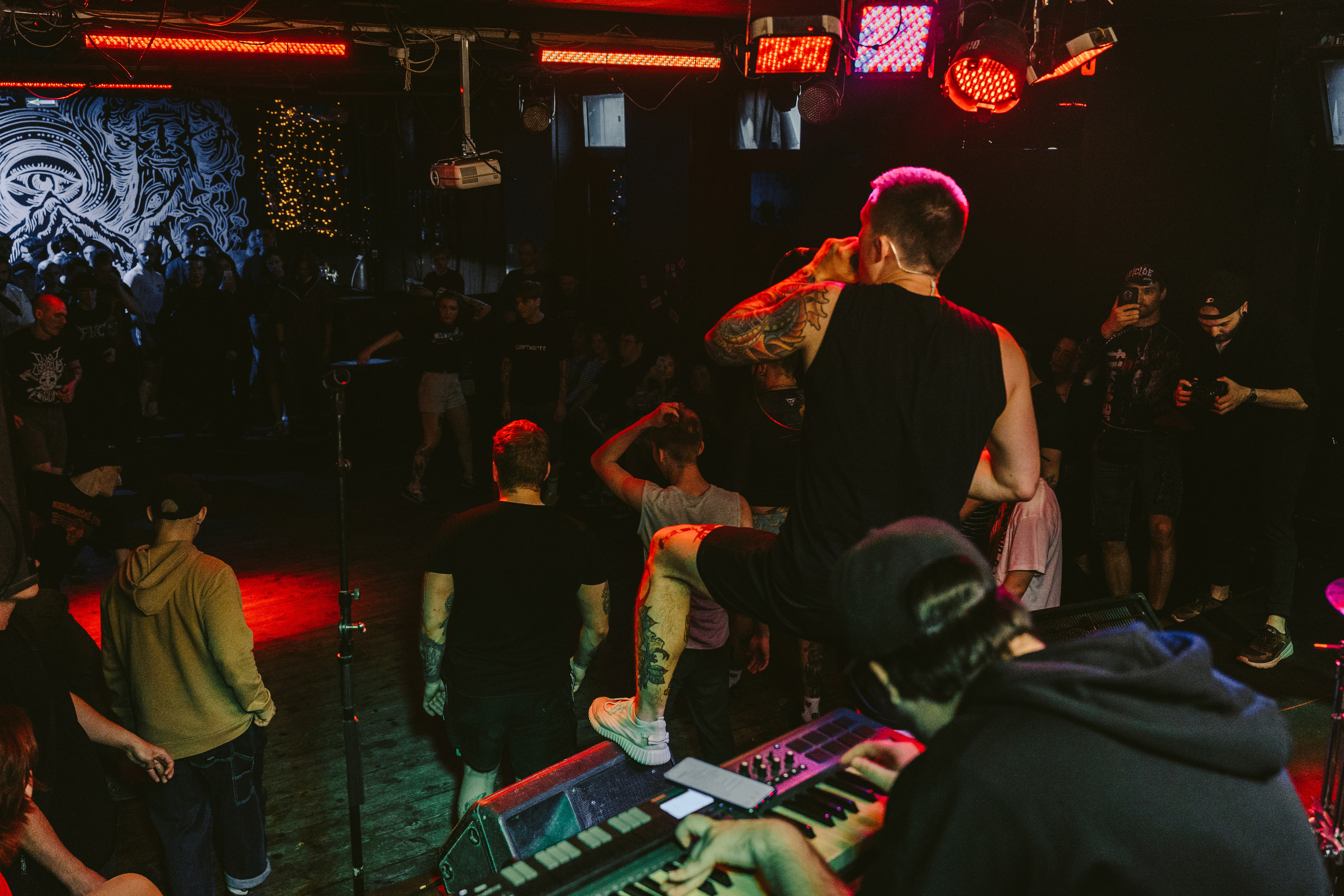 SADNESS OF GAIA live at СМЕНА 2.0 Moscow 28.05.2023. Фотограф Никита Комаров