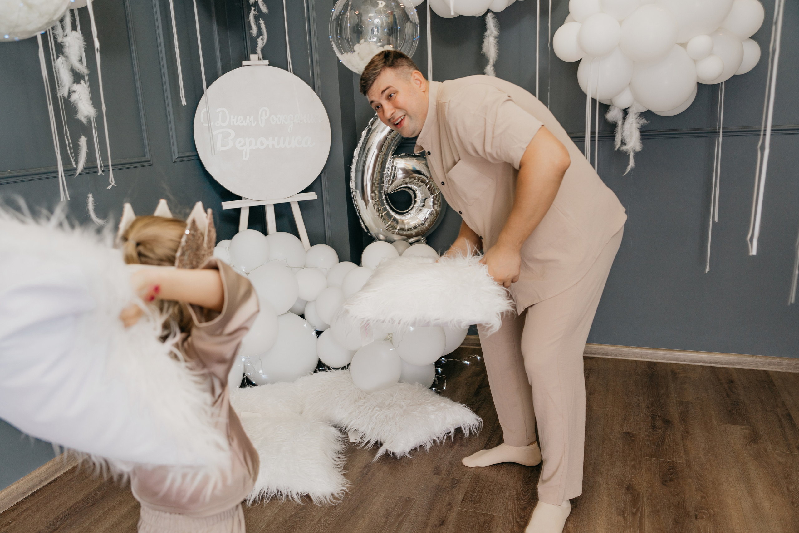 Пижамная вечеринка, Веронике 6 лет. Фотограф Никита Комаров