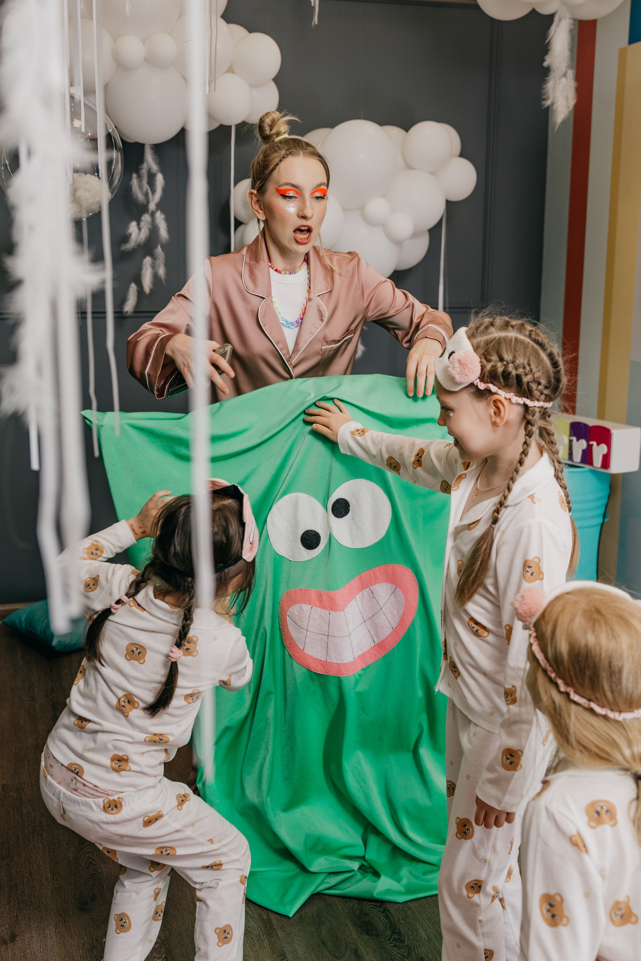 Пижамная вечеринка, Веронике 6 лет. Фотограф Никита Комаров