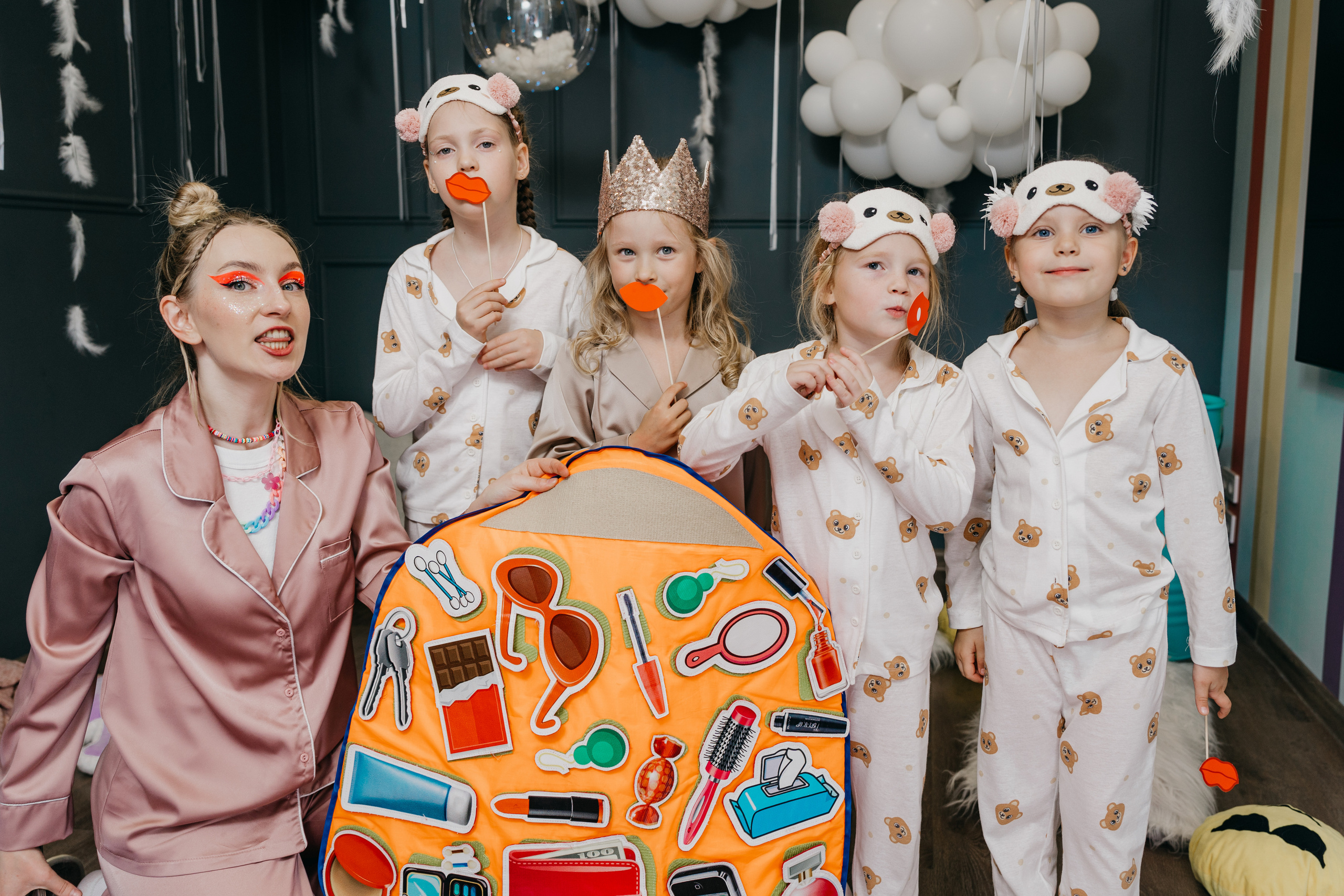 Пижамная вечеринка, Веронике 6 лет. Фотограф Никита Комаров