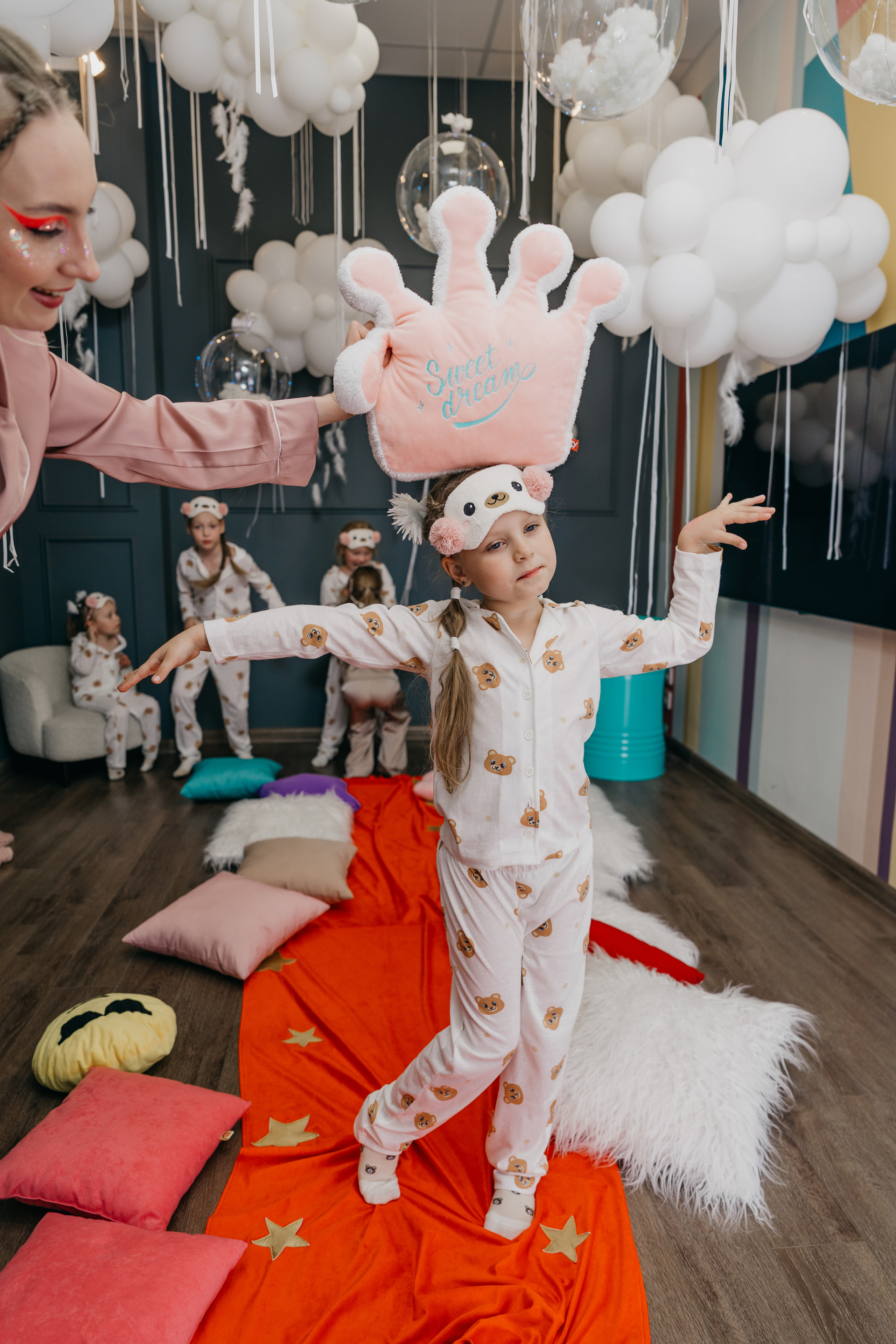 Пижамная вечеринка, Веронике 6 лет. Фотограф Никита Комаров