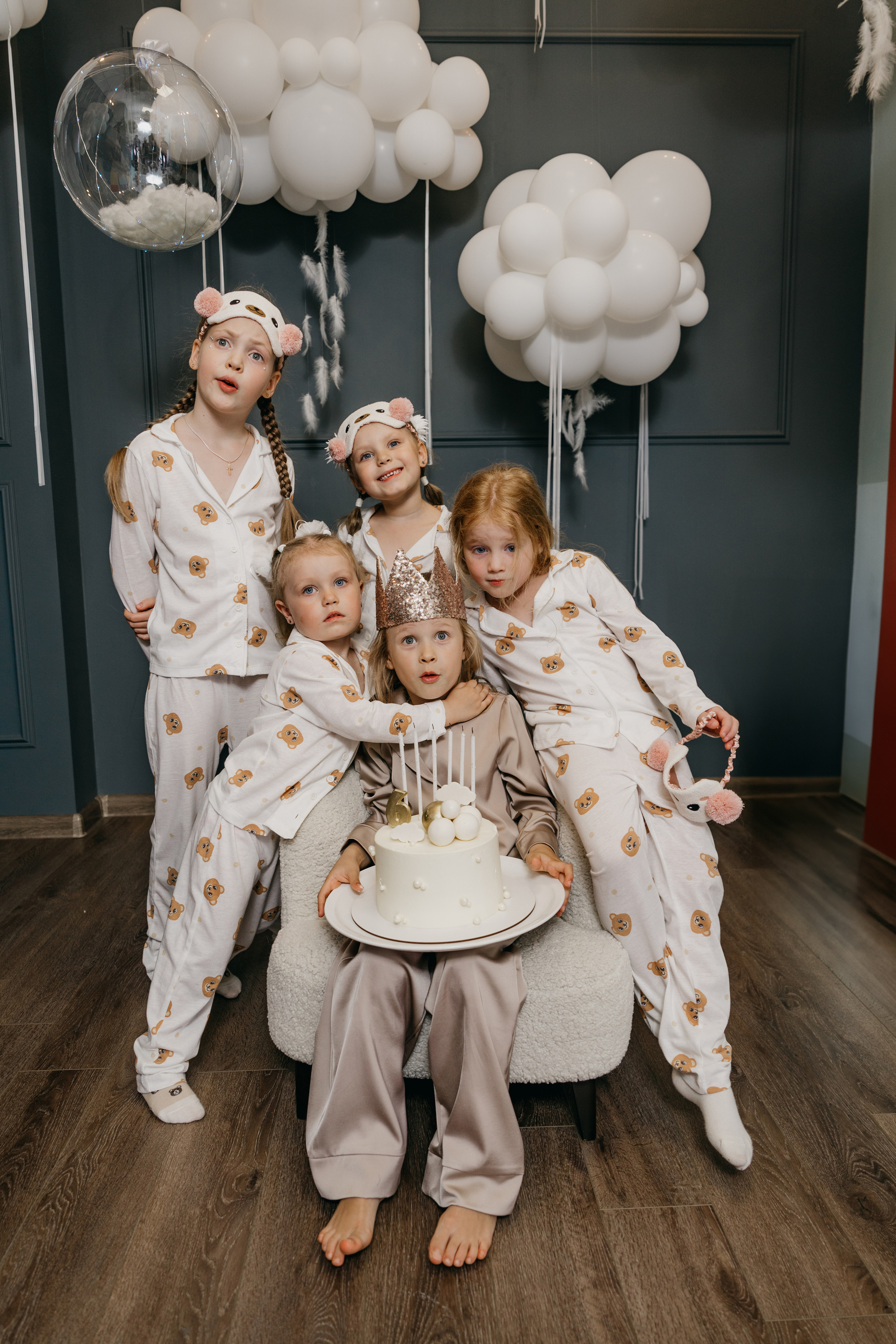 Пижамная вечеринка, Веронике 6 лет. Фотограф Никита Комаров