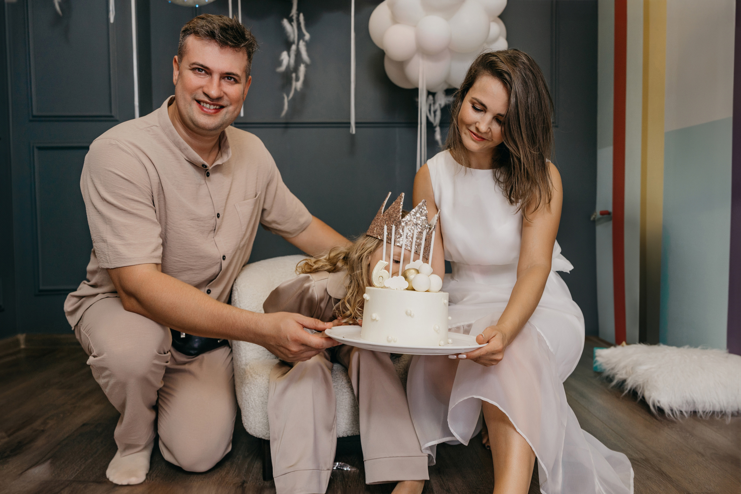 Пижамная вечеринка, Веронике 6 лет. Фотограф Никита Комаров