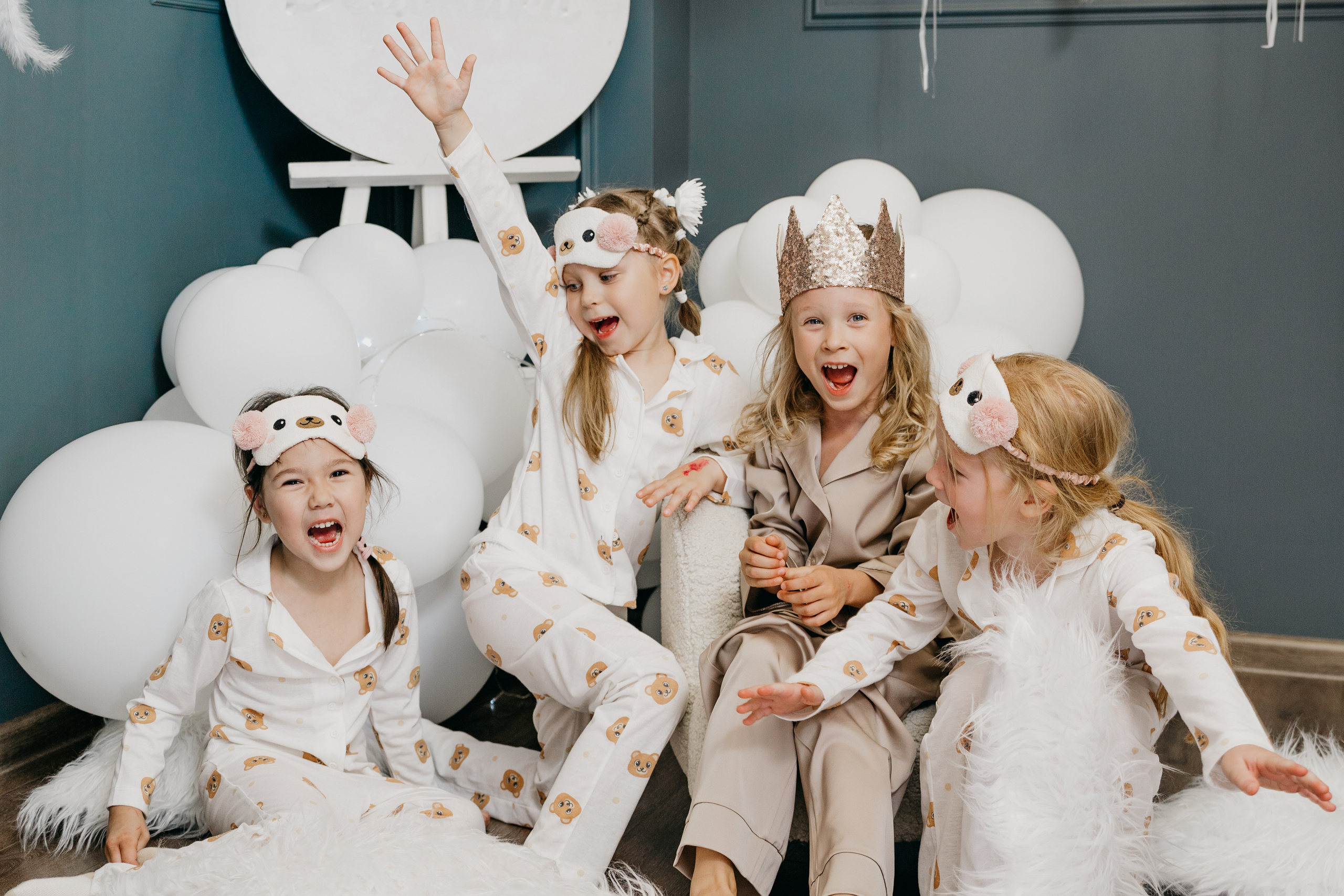 Пижамная вечеринка, Веронике 6 лет. Фотограф Никита Комаров
