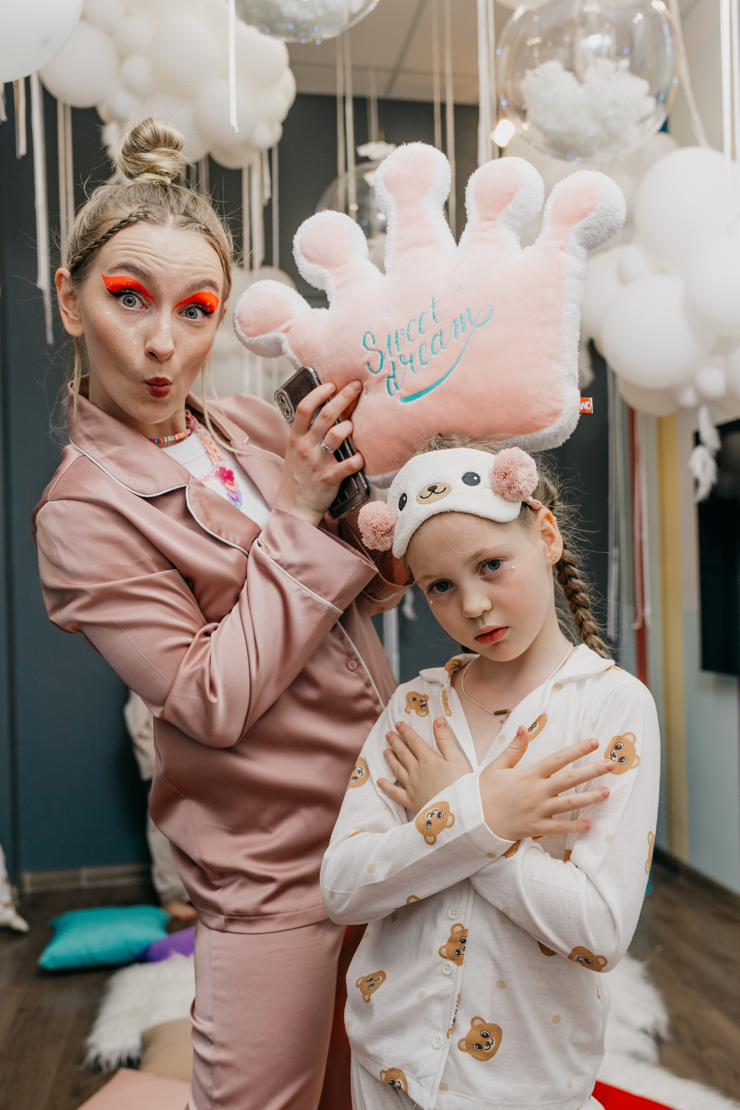 Пижамная вечеринка, Веронике 6 лет. Фотограф Никита Комаров