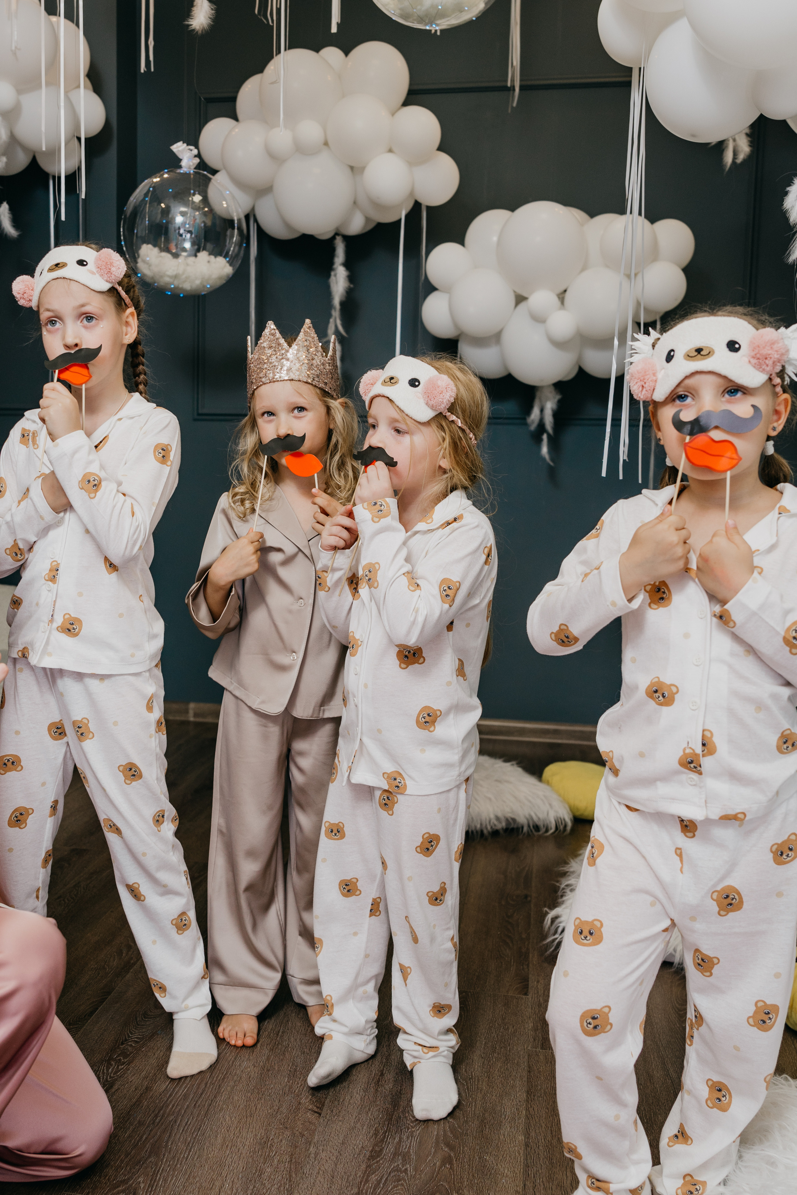 Пижамная вечеринка, Веронике 6 лет. Фотограф Никита Комаров