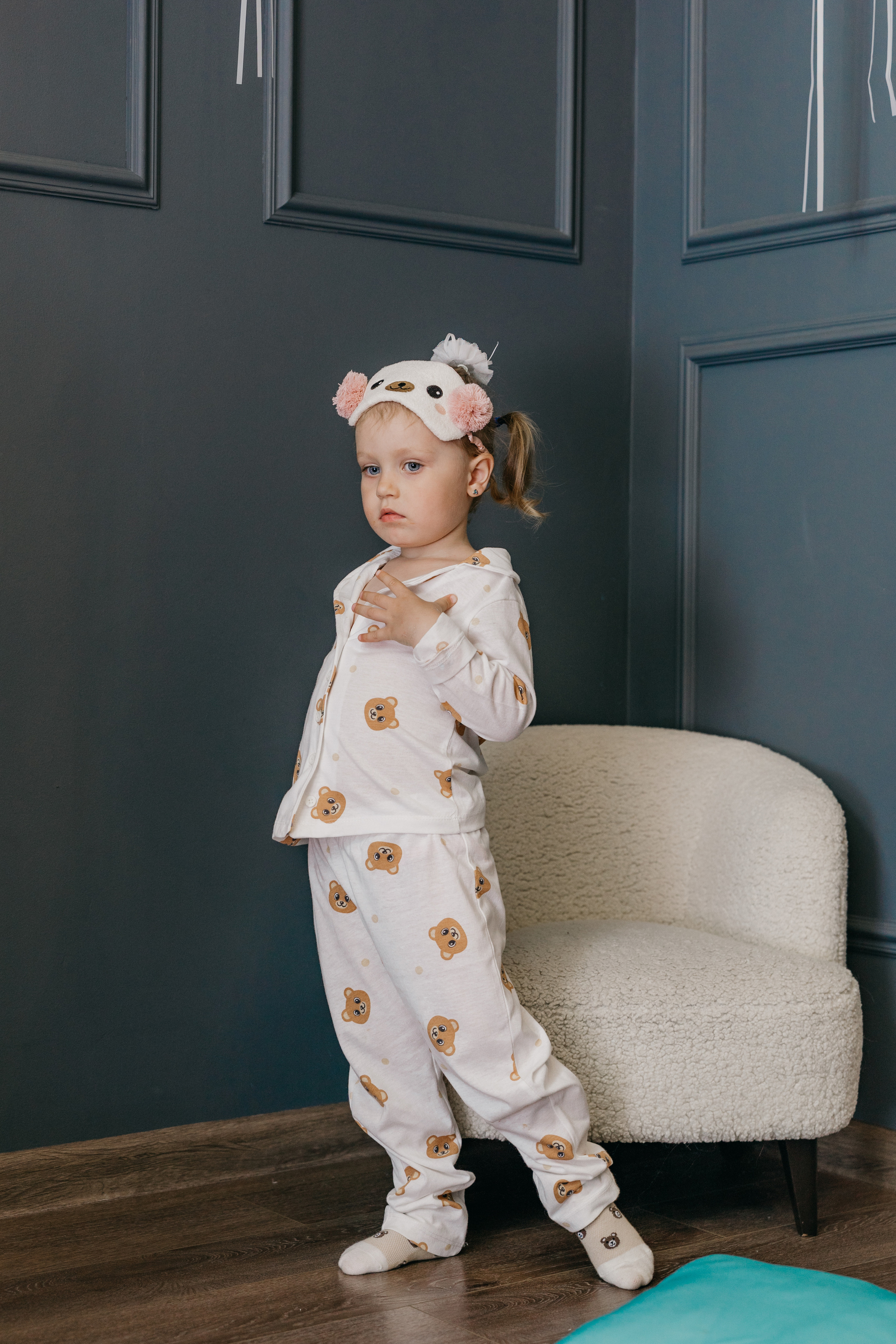 Пижамная вечеринка, Веронике 6 лет. Фотограф Никита Комаров