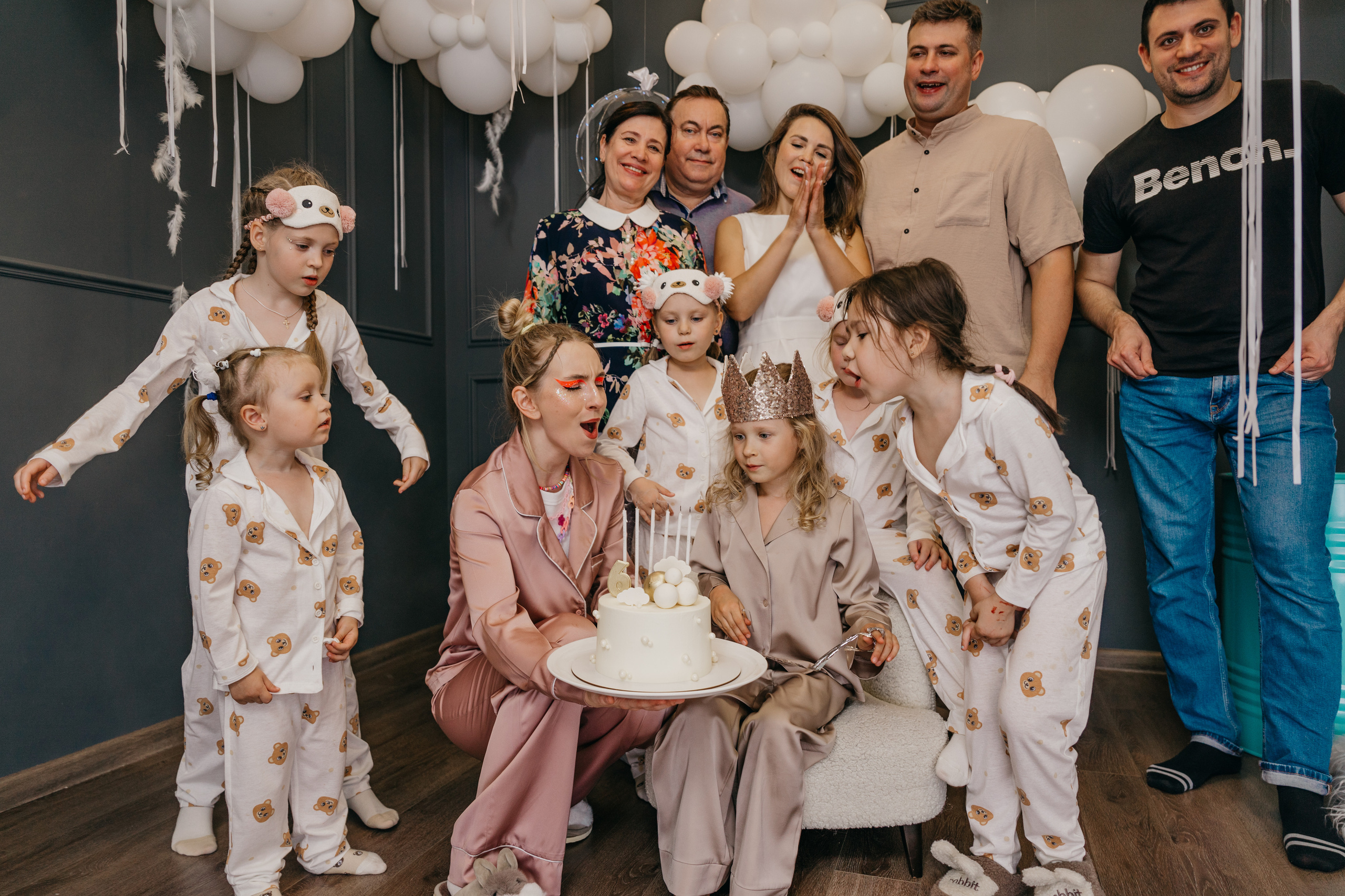 Пижамная вечеринка, Веронике 6 лет. Фотограф Никита Комаров