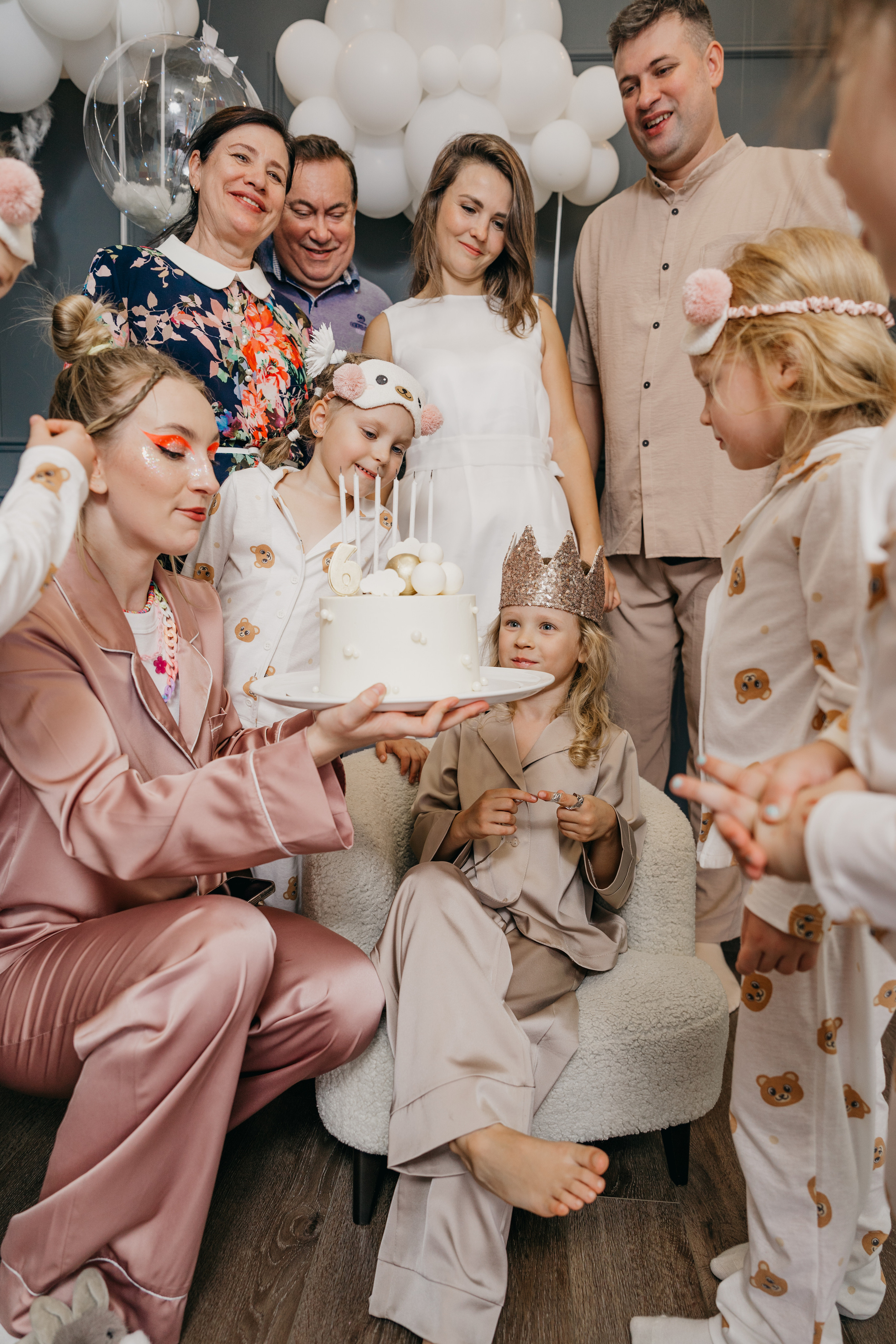 Пижамная вечеринка, Веронике 6 лет. Фотограф Никита Комаров