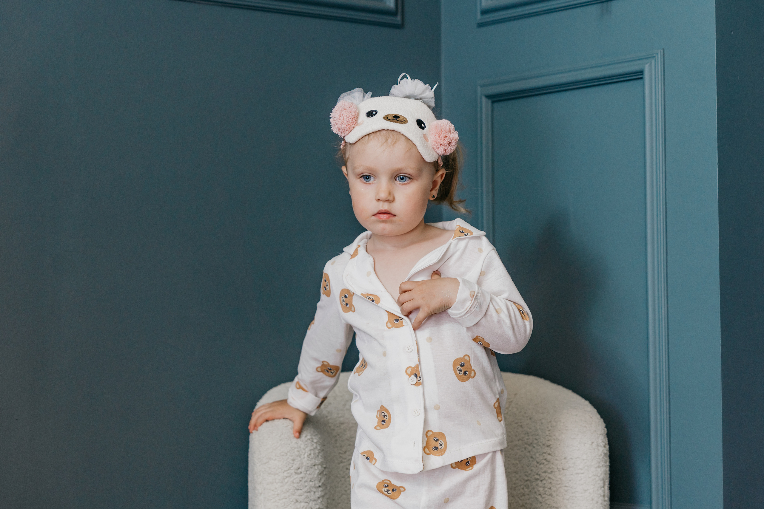 Пижамная вечеринка, Веронике 6 лет. Фотограф Никита Комаров