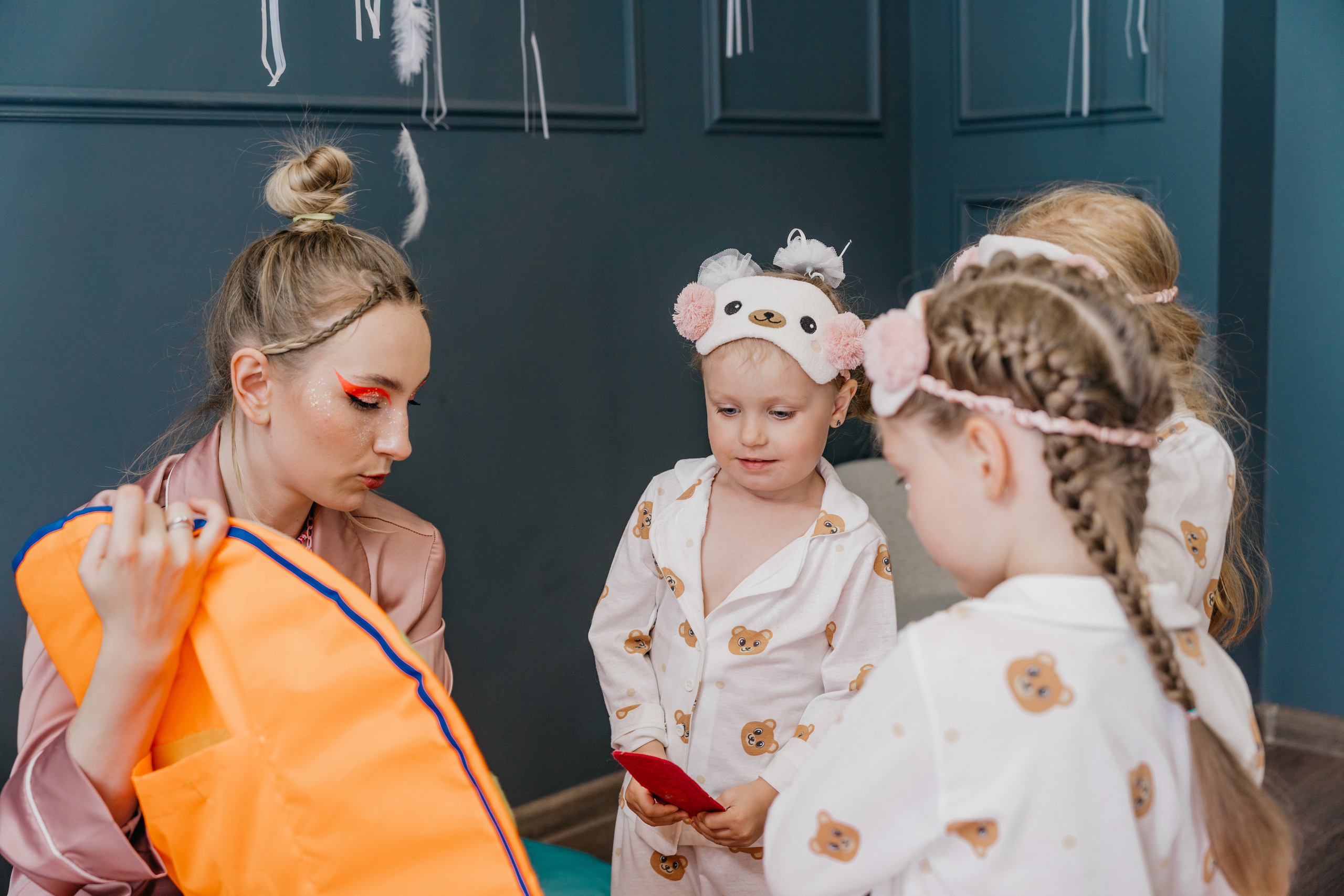 Пижамная вечеринка, Веронике 6 лет. Фотограф Никита Комаров