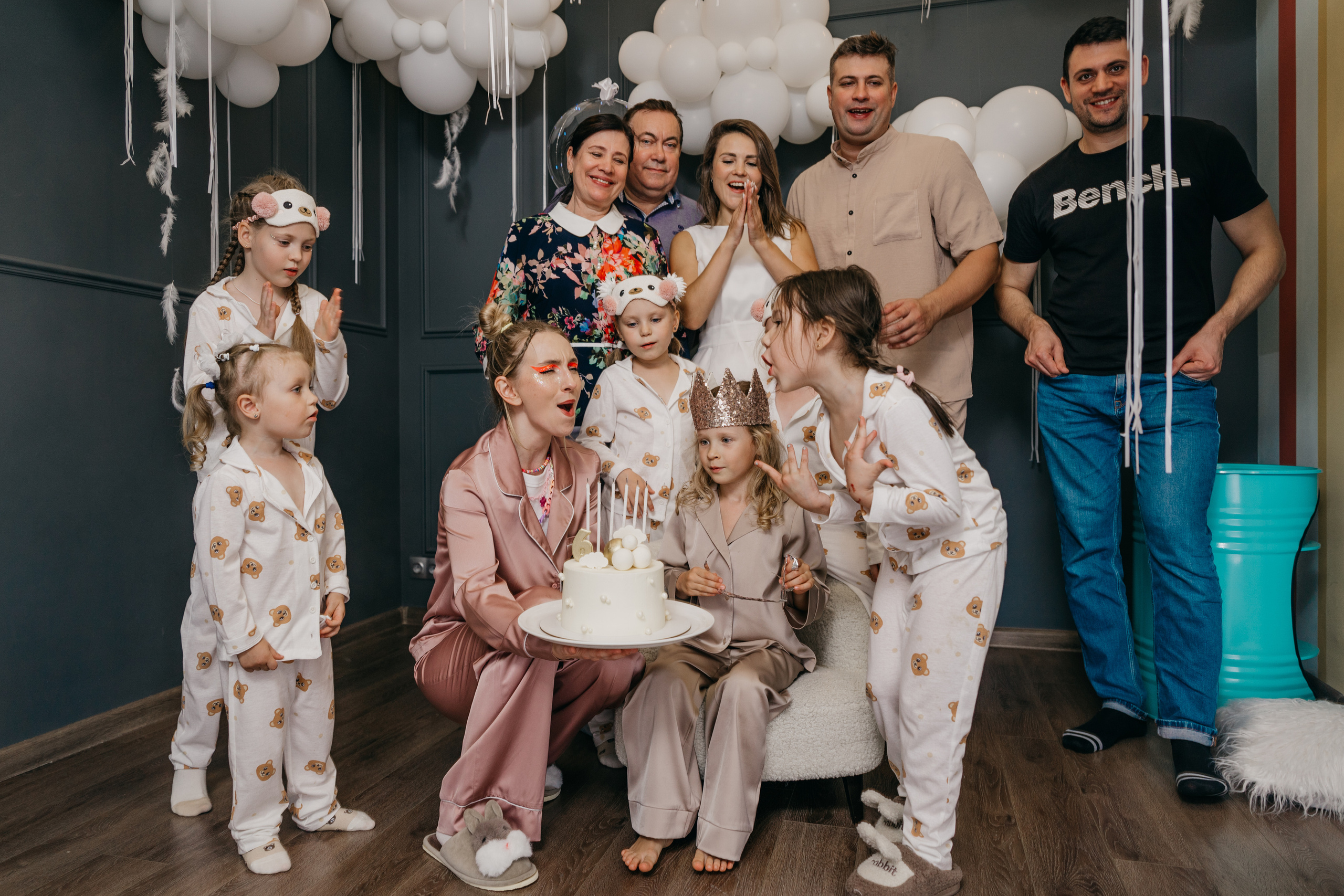 Пижамная вечеринка, Веронике 6 лет. Фотограф Никита Комаров