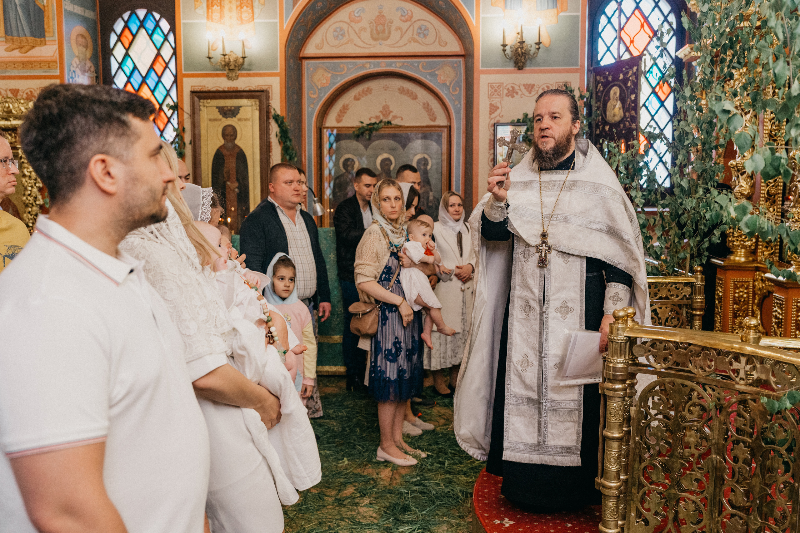 Крещение Ярослава. Фотограф Никита Комаров