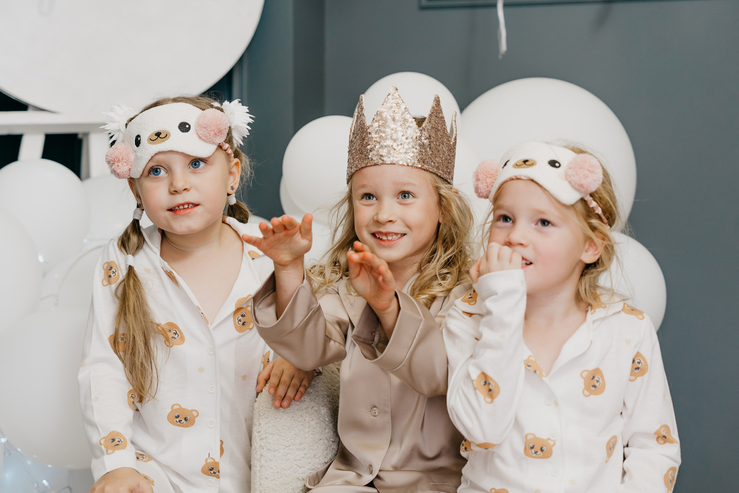 Пижамная вечеринка, Веронике 6 лет. Фотограф Никита Комаров