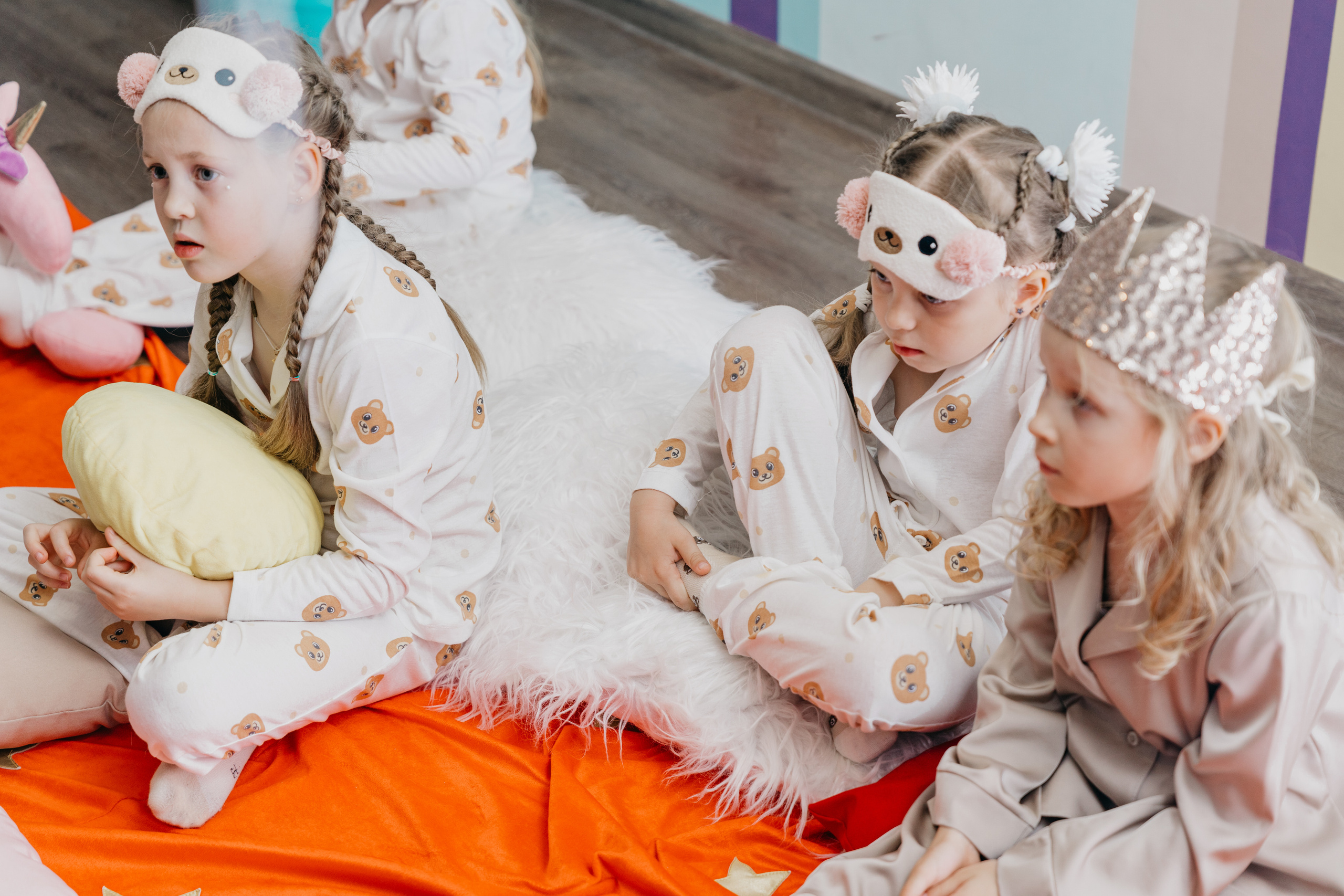 Пижамная вечеринка, Веронике 6 лет. Фотограф Никита Комаров