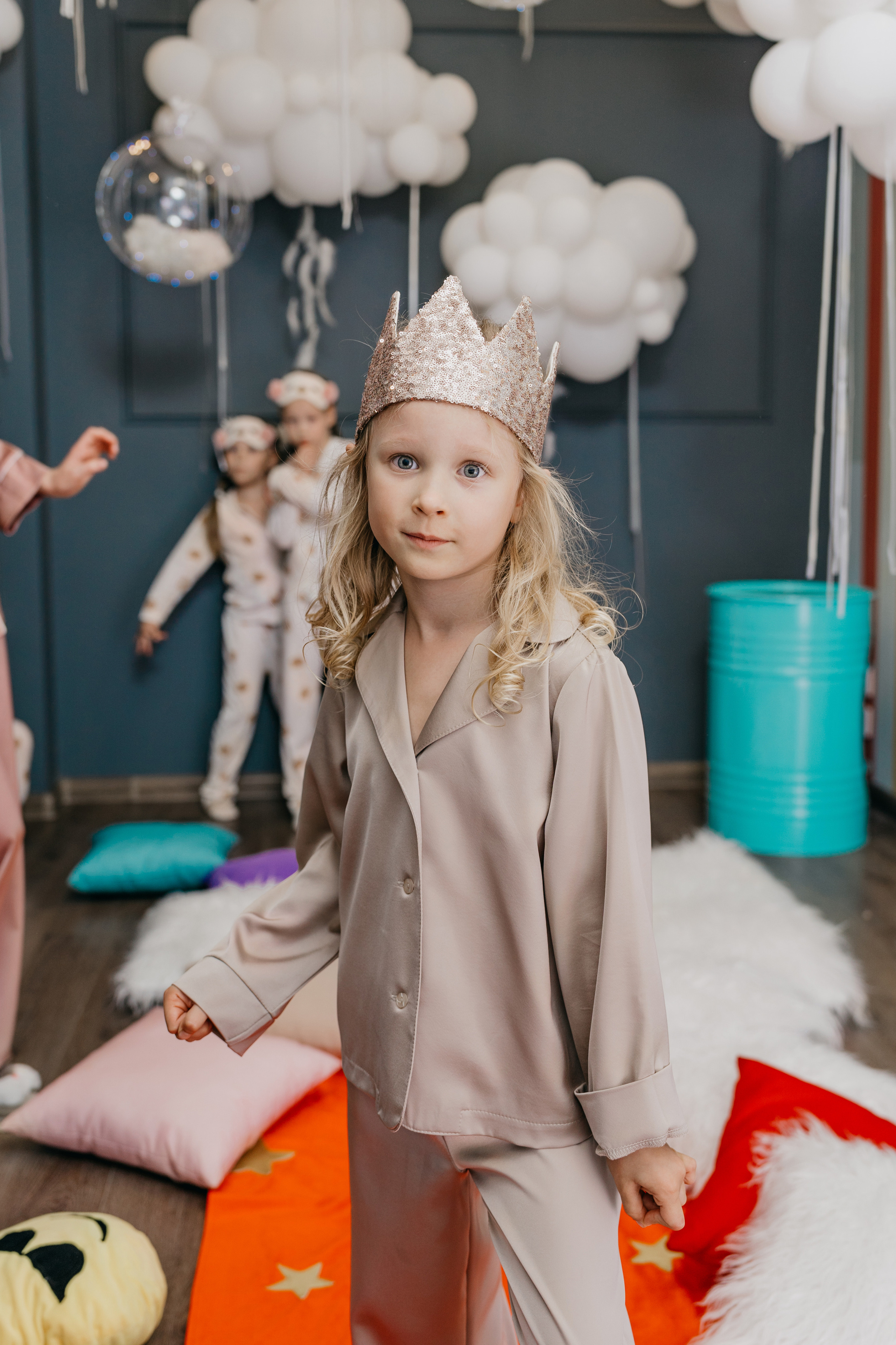 Пижамная вечеринка, Веронике 6 лет. Фотограф Никита Комаров