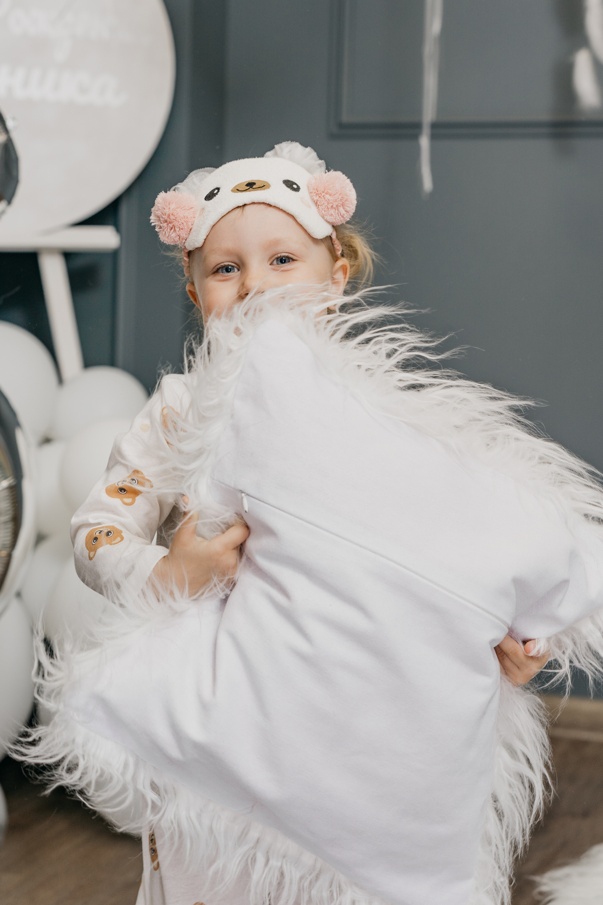 Пижамная вечеринка, Веронике 6 лет. Фотограф Никита Комаров