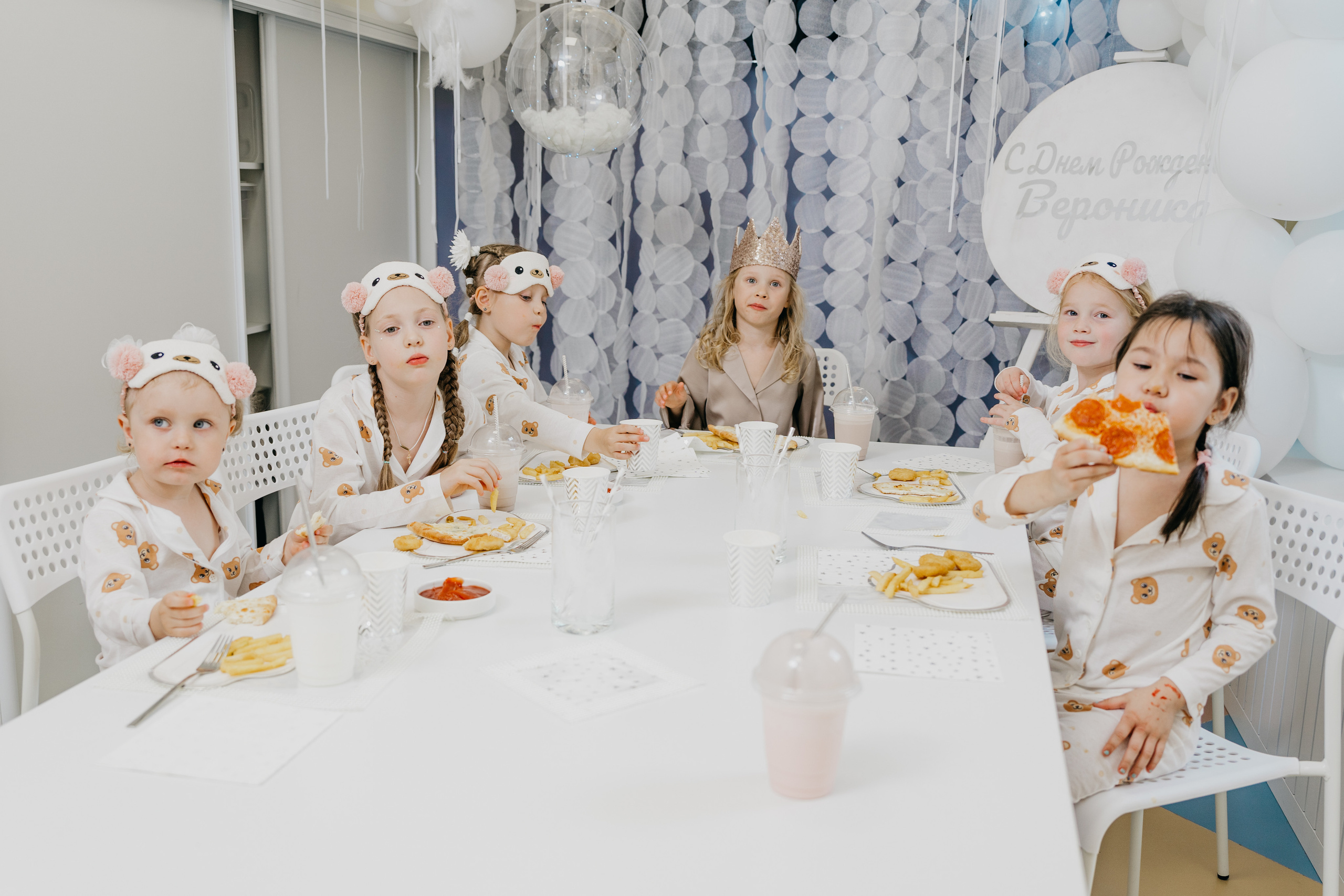 Пижамная вечеринка, Веронике 6 лет. Фотограф Никита Комаров