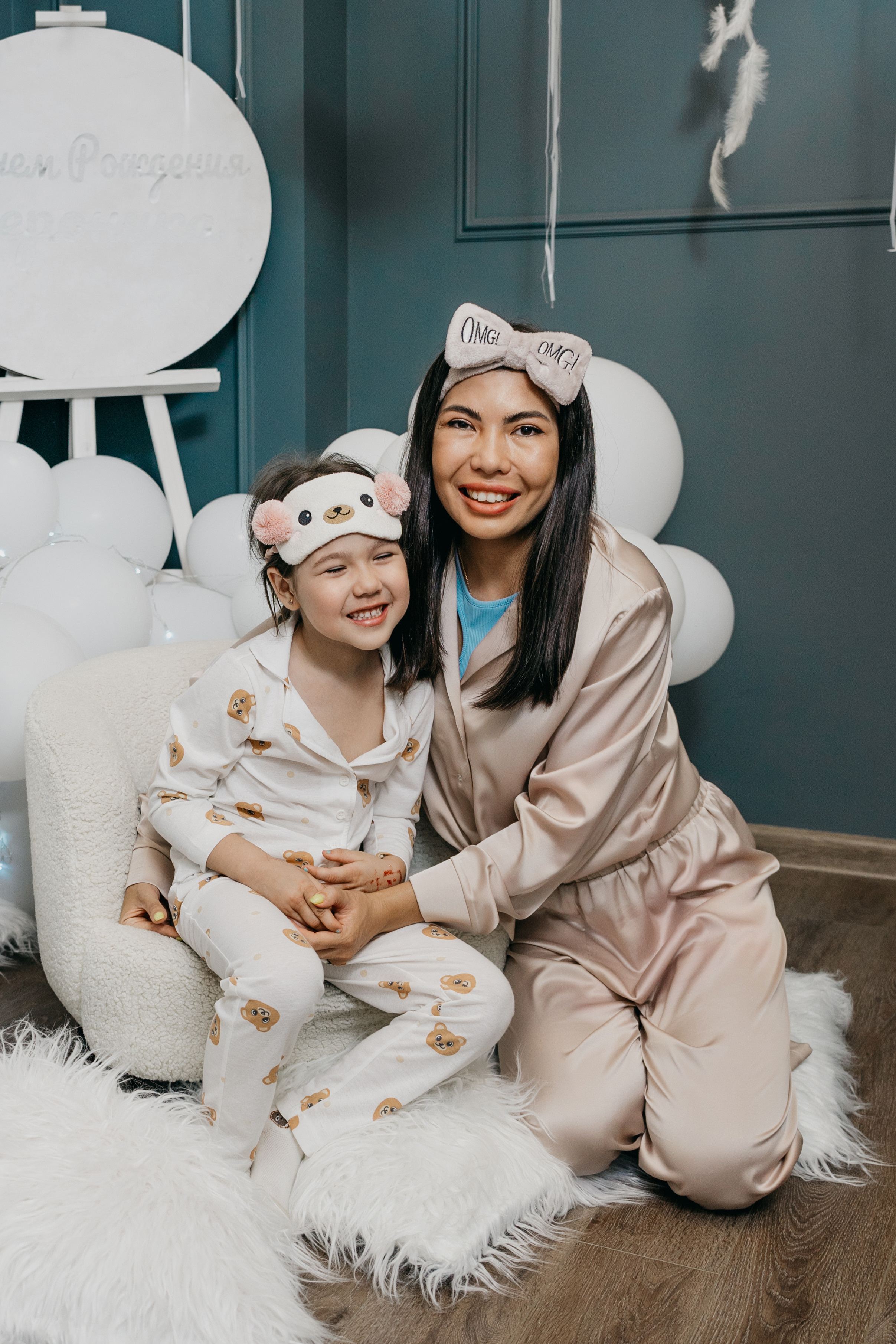 Пижамная вечеринка, Веронике 6 лет. Фотограф Никита Комаров