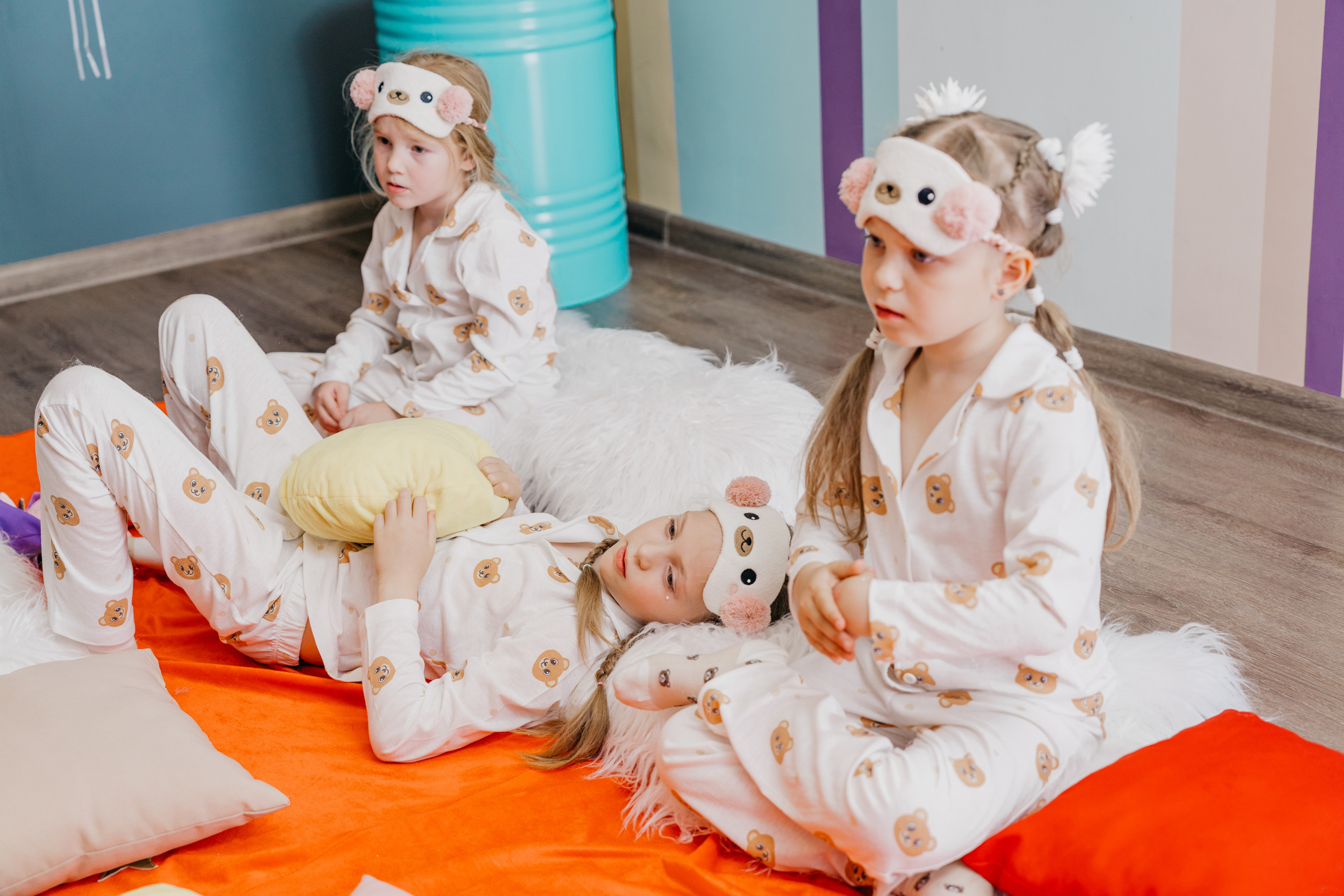 Пижамная вечеринка, Веронике 6 лет. Фотограф Никита Комаров