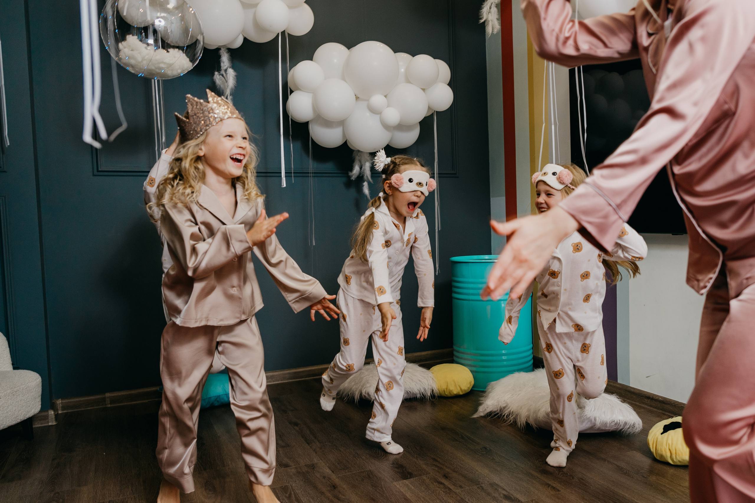 Пижамная вечеринка, Веронике 6 лет. Фотограф Никита Комаров