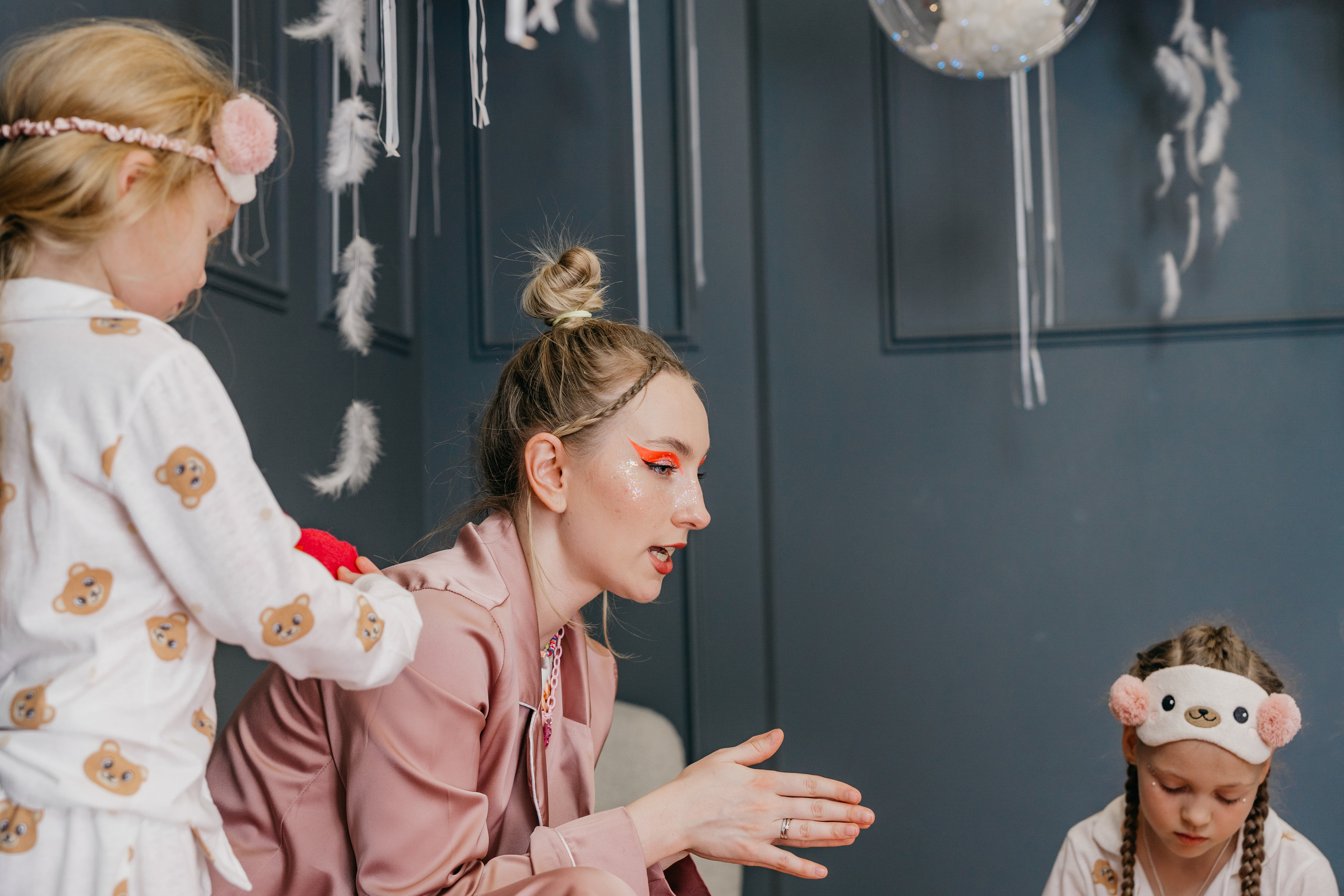 Пижамная вечеринка, Веронике 6 лет. Фотограф Никита Комаров