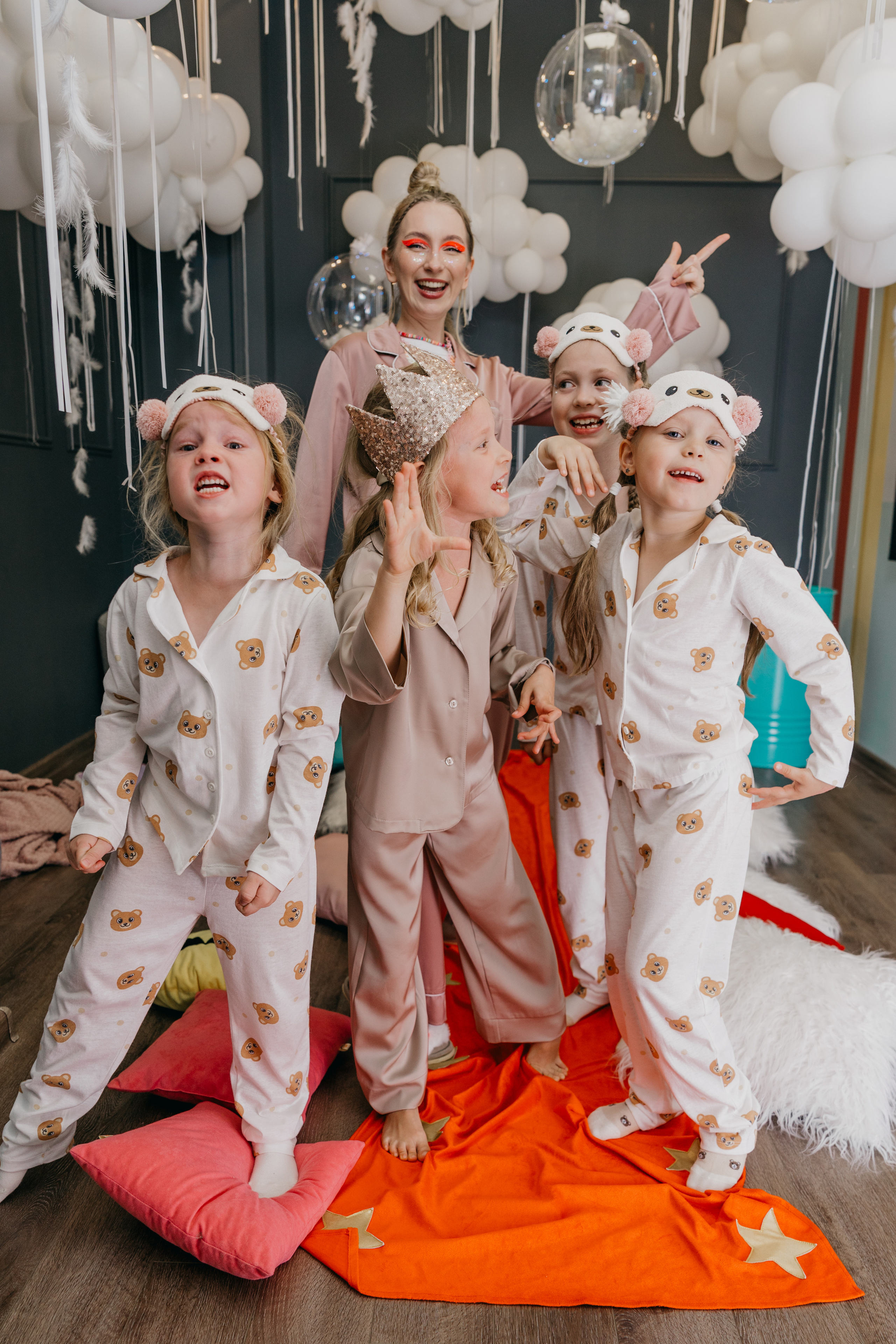 Пижамная вечеринка, Веронике 6 лет. Фотограф Никита Комаров