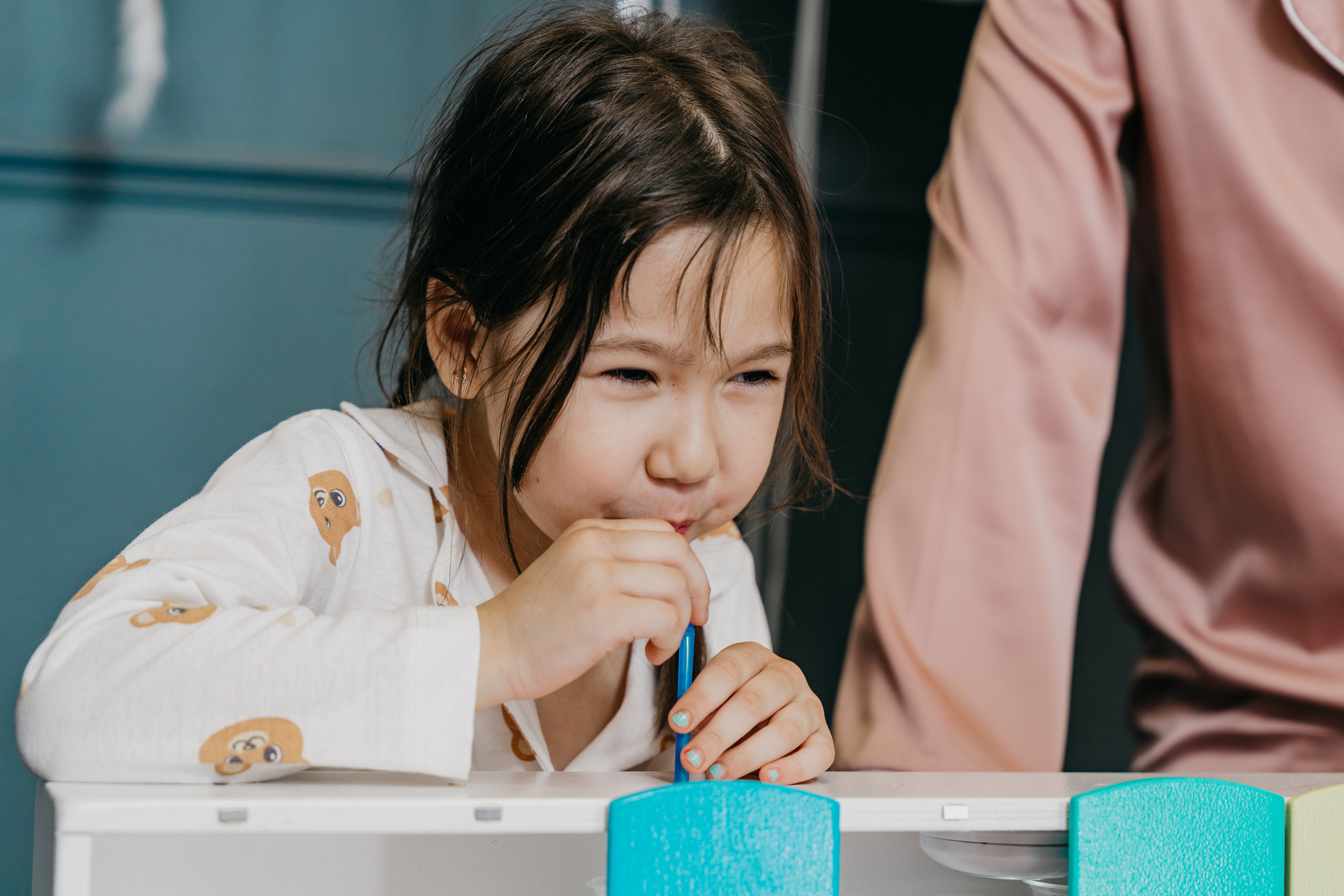 Пижамная вечеринка, Веронике 6 лет. Фотограф Никита Комаров