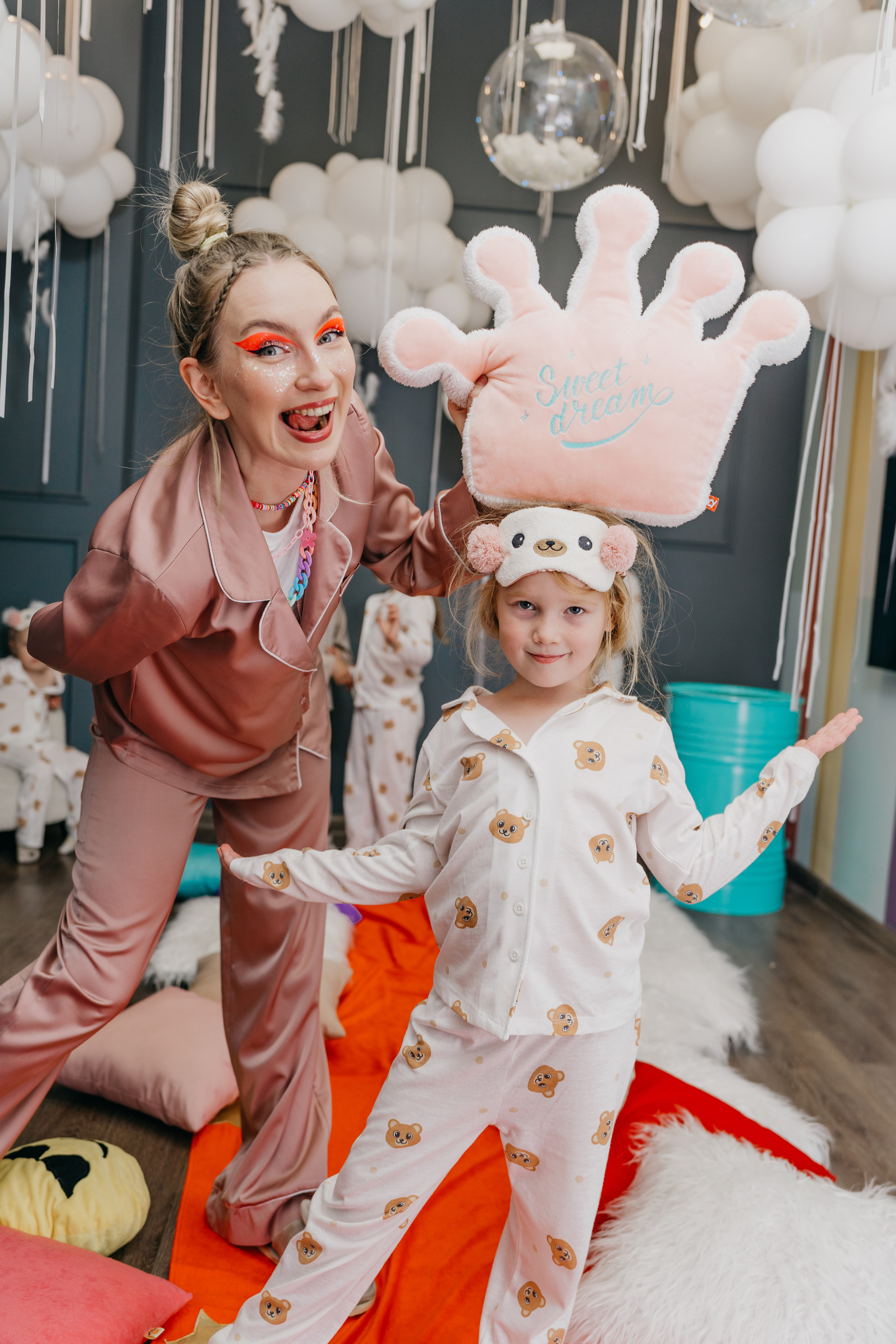 Пижамная вечеринка, Веронике 6 лет. Фотограф Никита Комаров