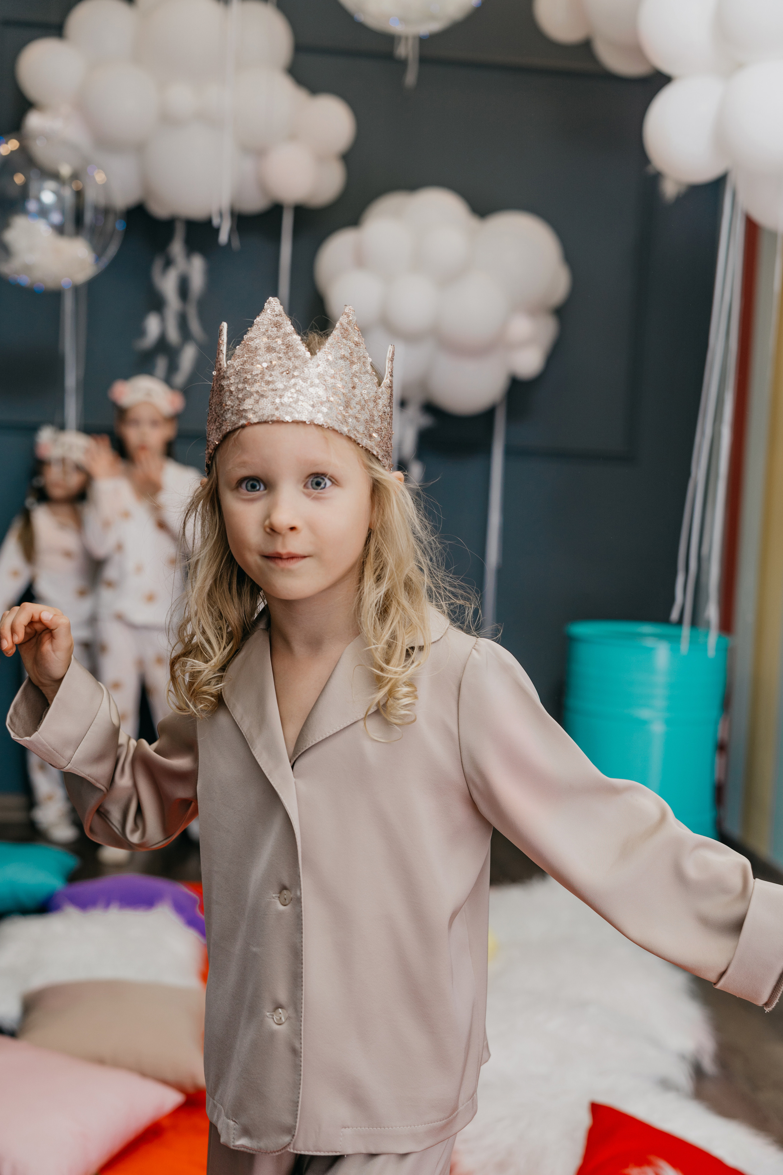 Пижамная вечеринка, Веронике 6 лет. Фотограф Никита Комаров