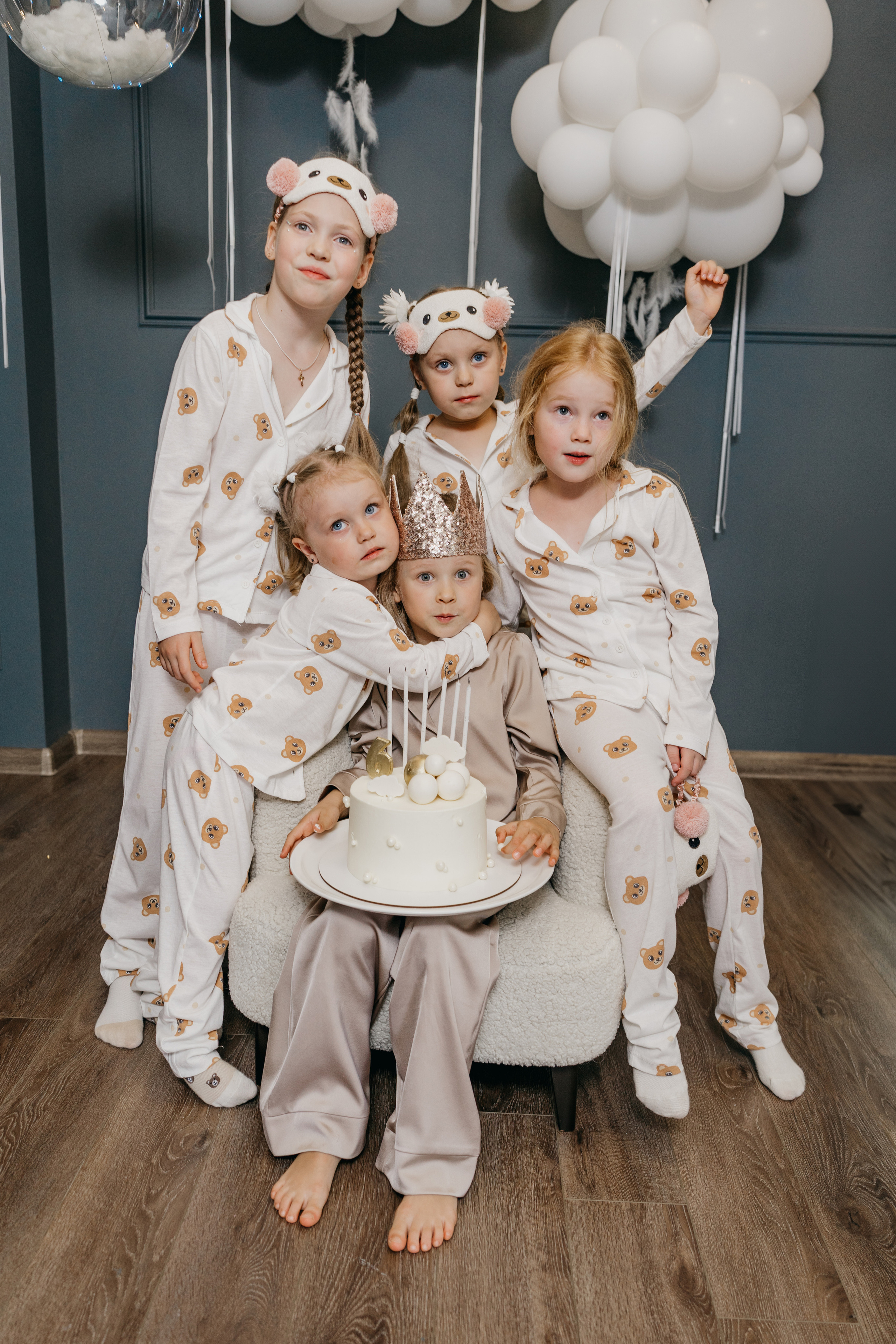 Пижамная вечеринка, Веронике 6 лет. Фотограф Никита Комаров